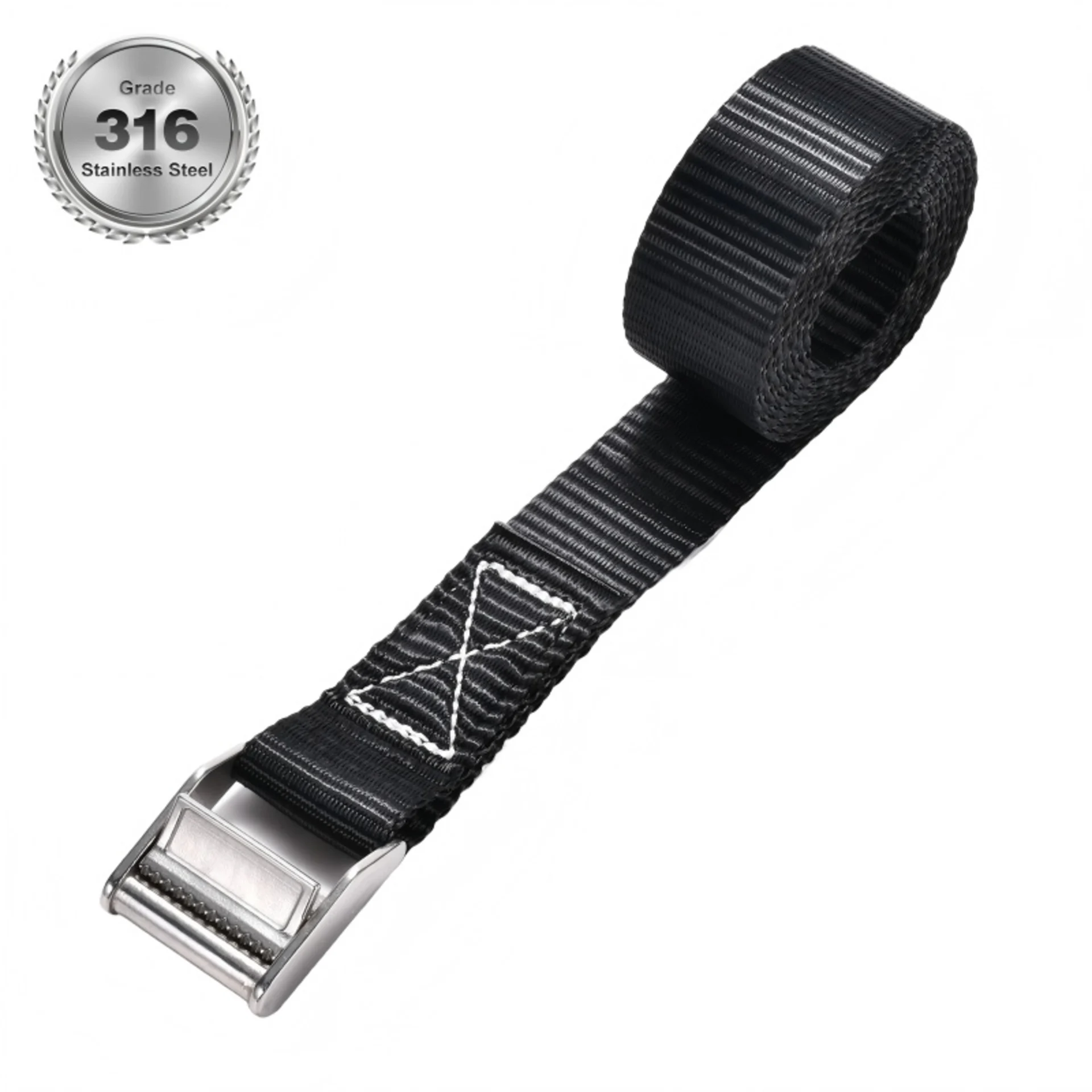 Sangle d'Arrimage 38mm en Inox 316 - Résistance 700kg
