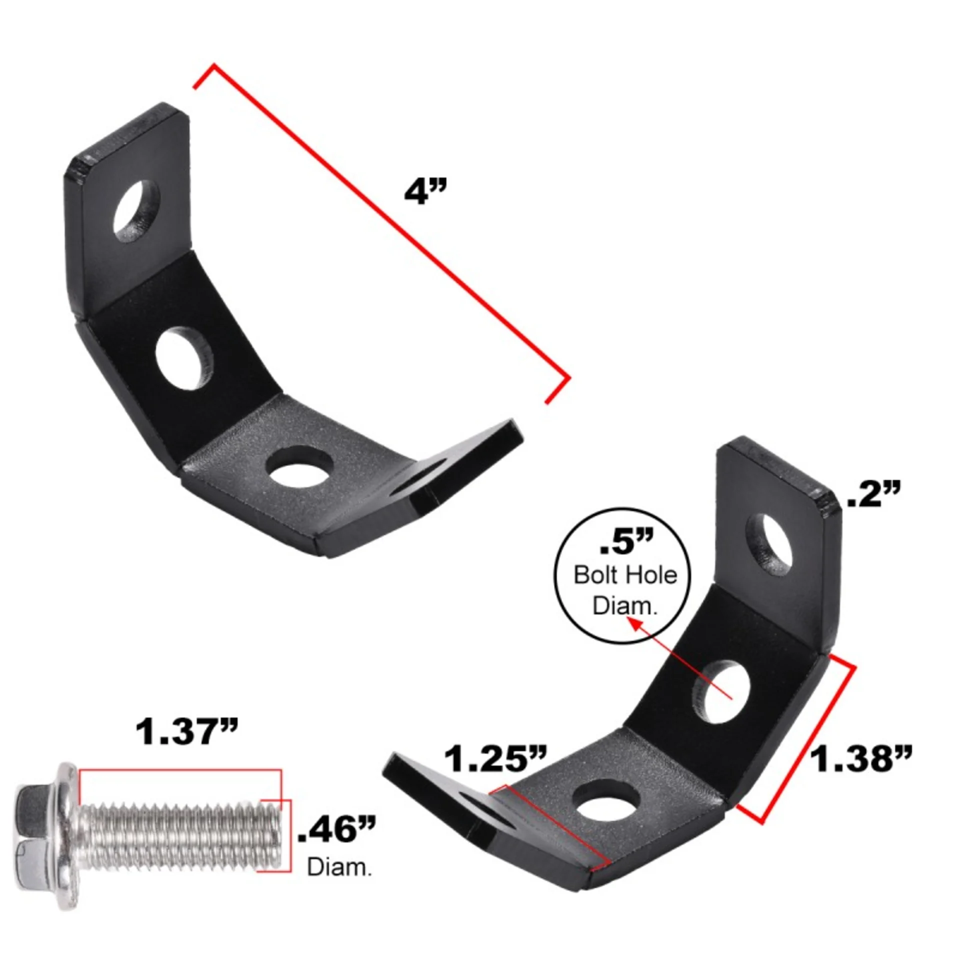 2" Heavy-Duty Retractable Boat Trailer Transom Straps