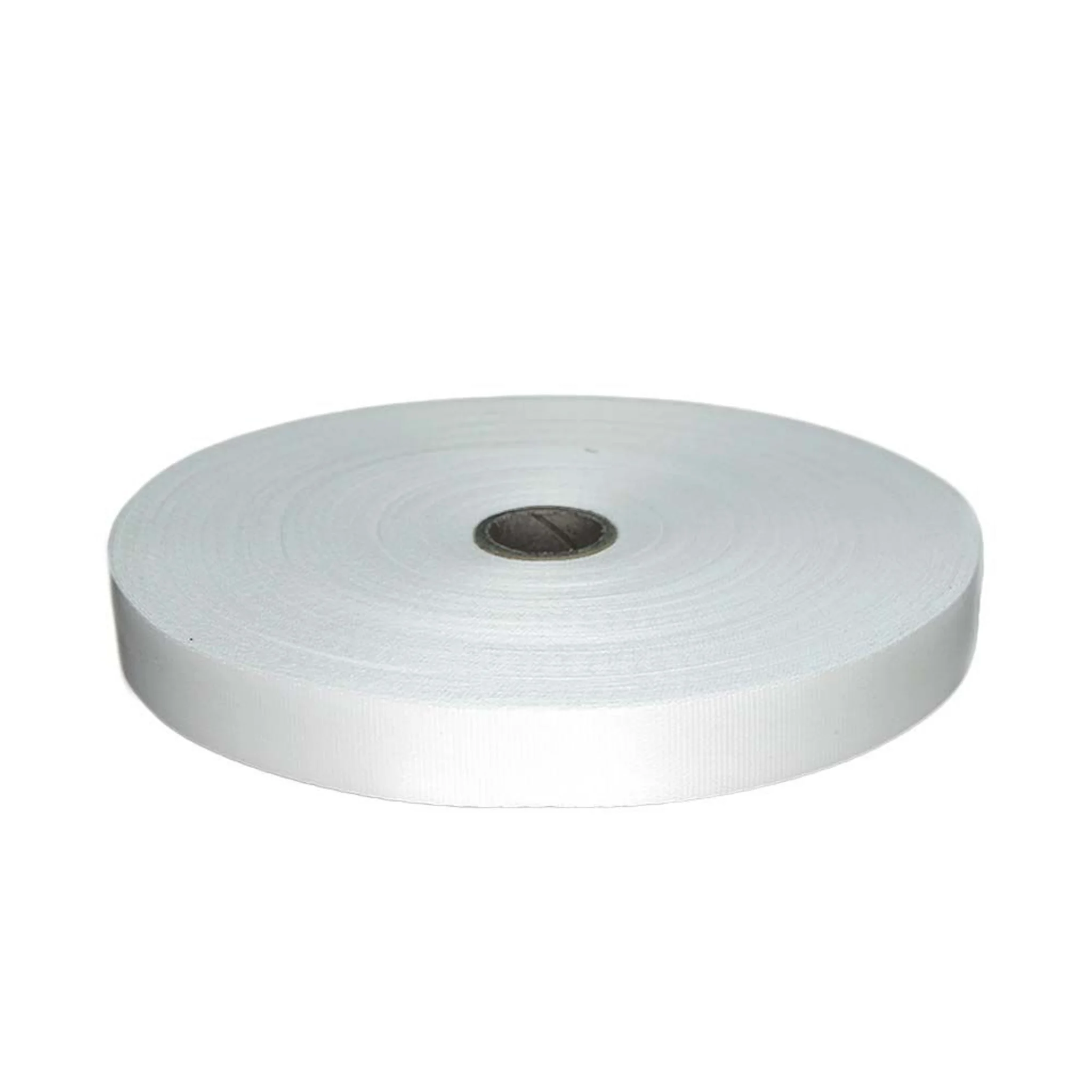 25mm Polyester Gurtband Weiß, 800 kg Bruchlast - Direkt vom Hersteller