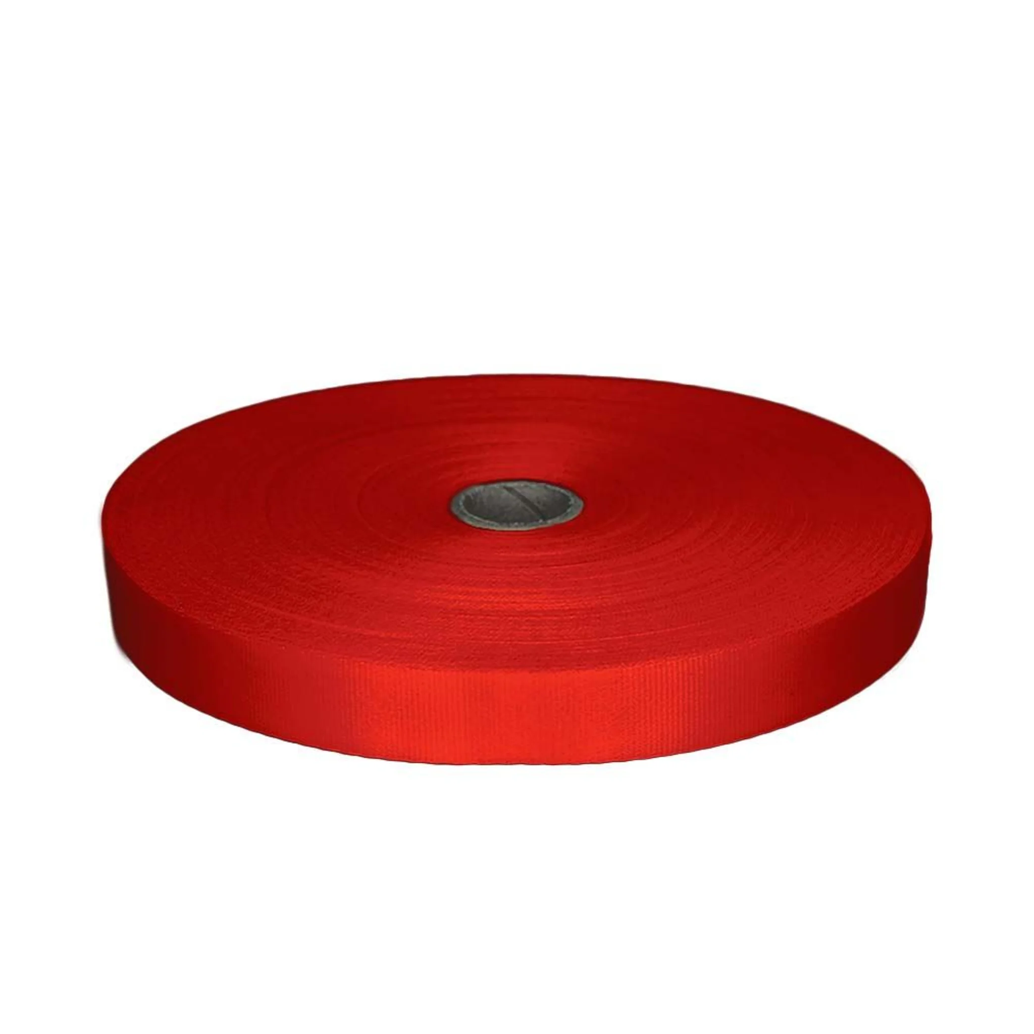 1" UV Resistant Polyester Webbing Red - 1760 lbs. BS