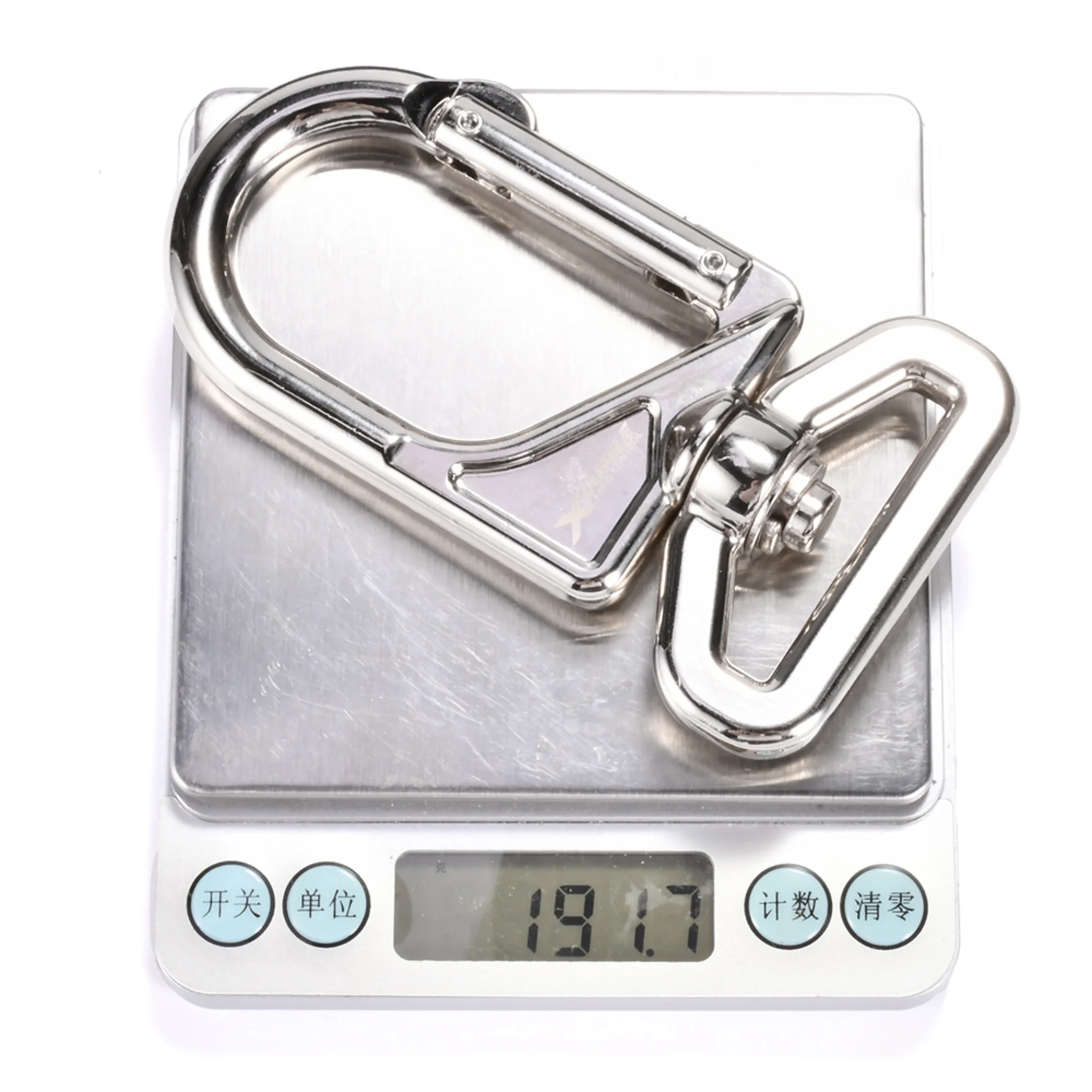 38mm 360° Swivel Universal Carabiner Hook - 680kg Breaking Strength