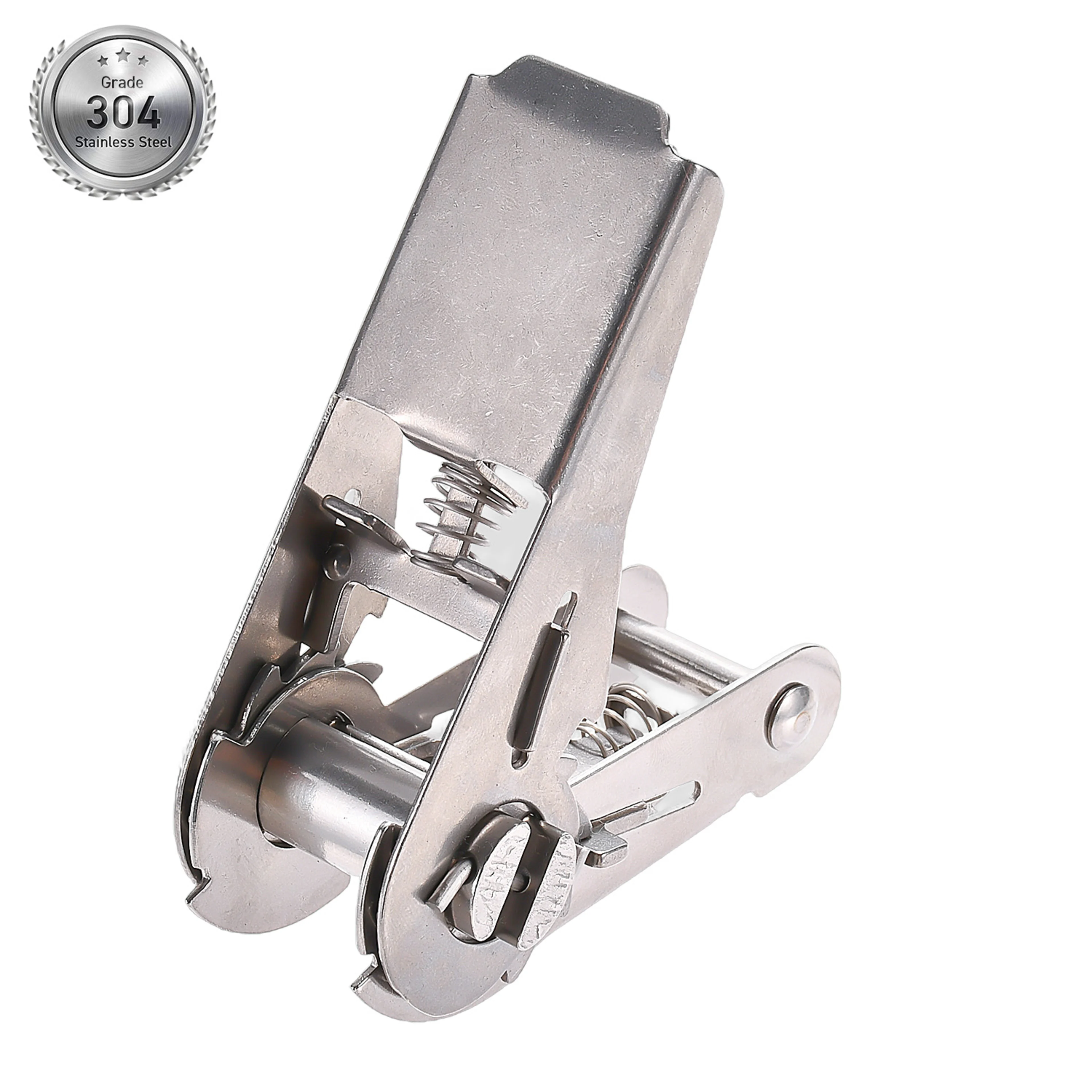 1" 304 Stainless Steel Ratchet Buckle - 1760 lbs BS