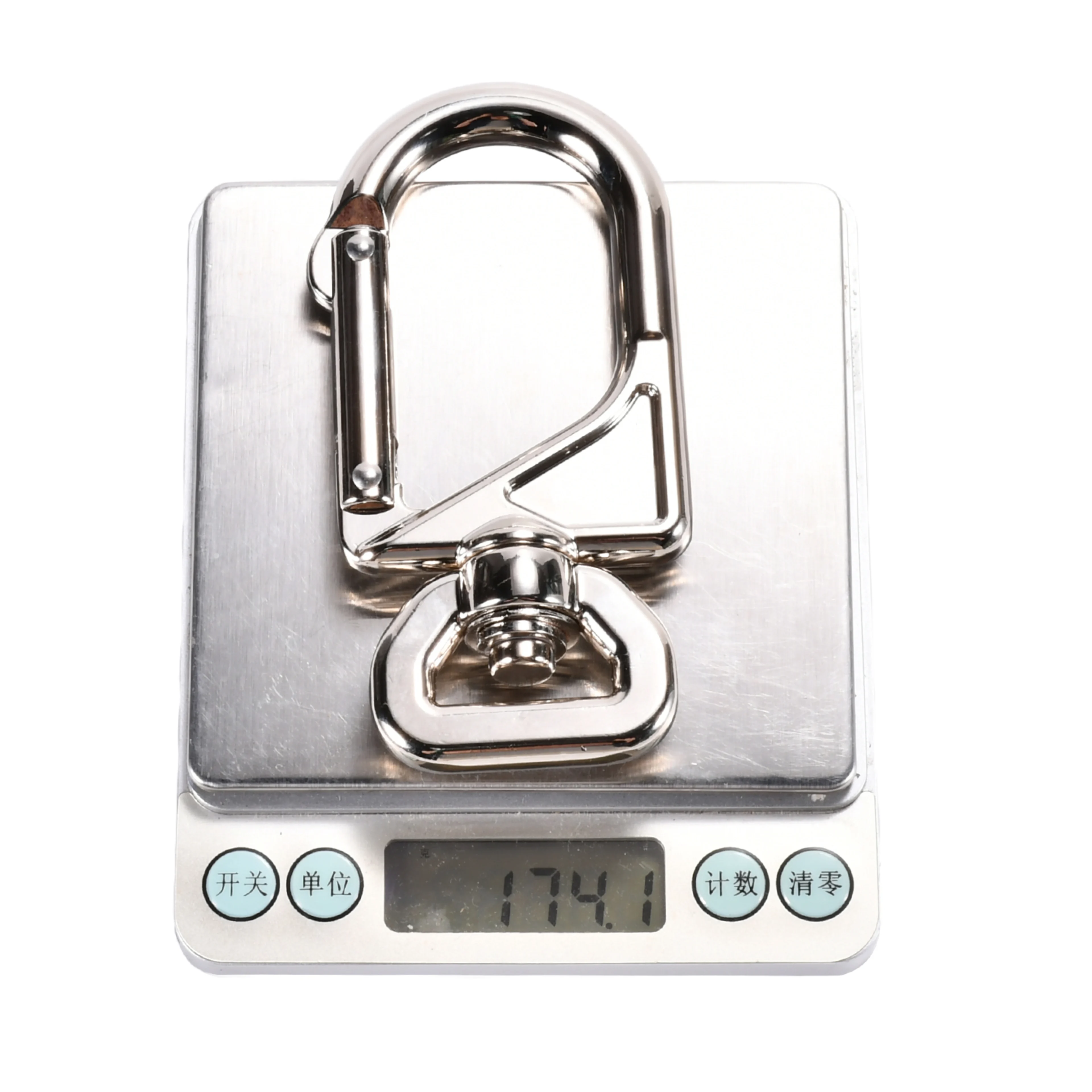 1" 360° Swivel Universal Carabiner Hook - 1500 lbs. BS