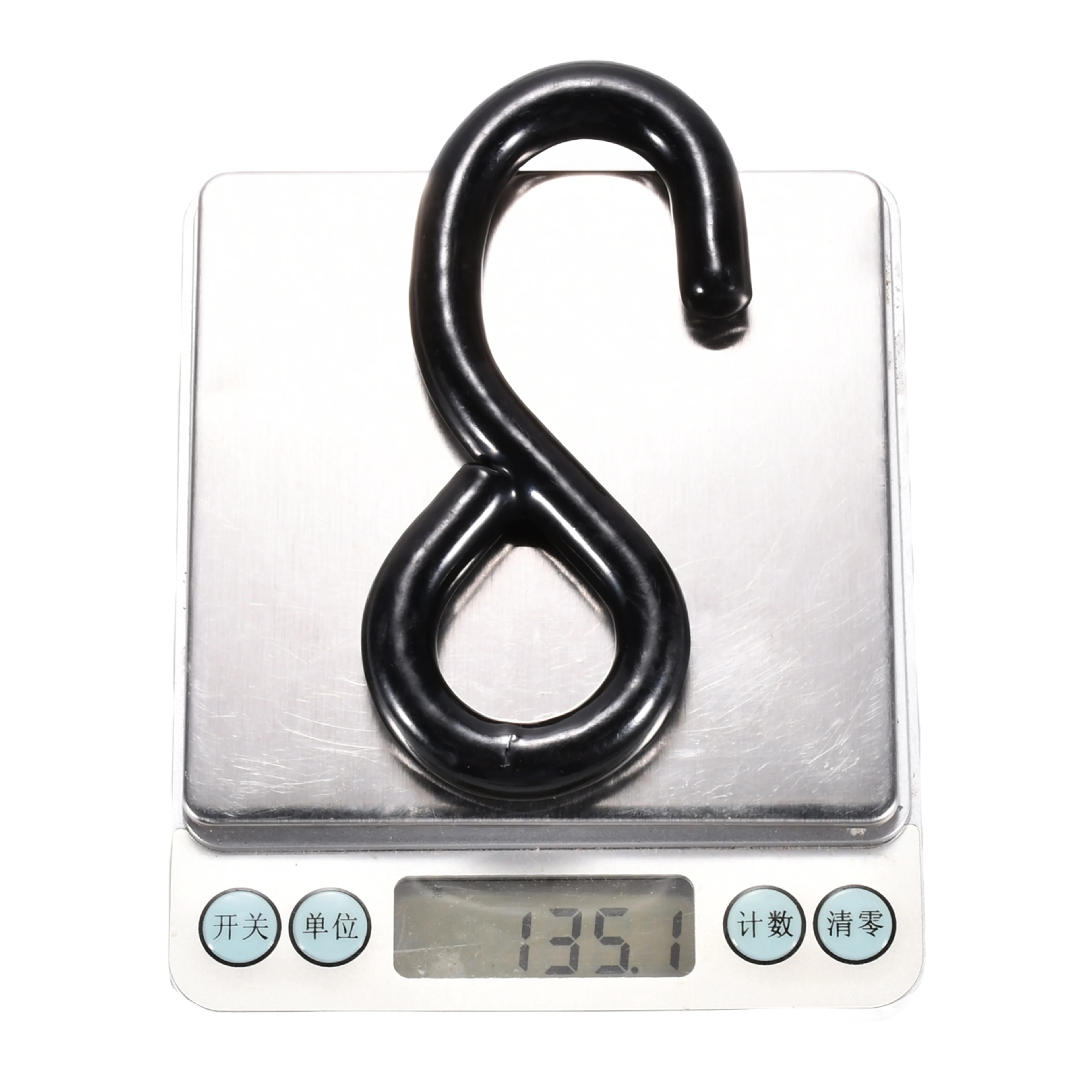 38mm Vinyl Coated S-Hook - 1500kg Breaking Strength
