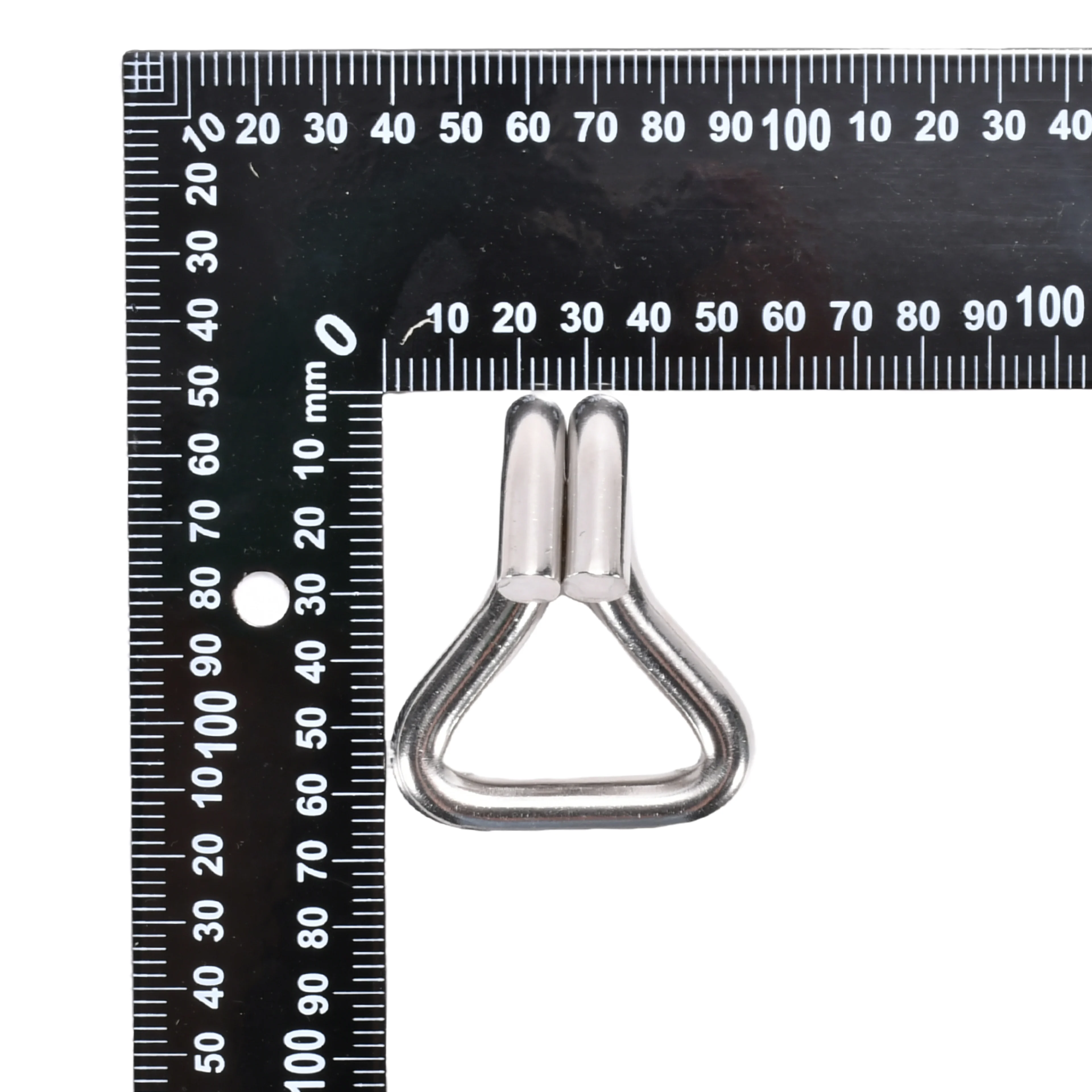 Crochet Double J 38mm en Acier Inoxydable 304 - Résistance 2000 kg