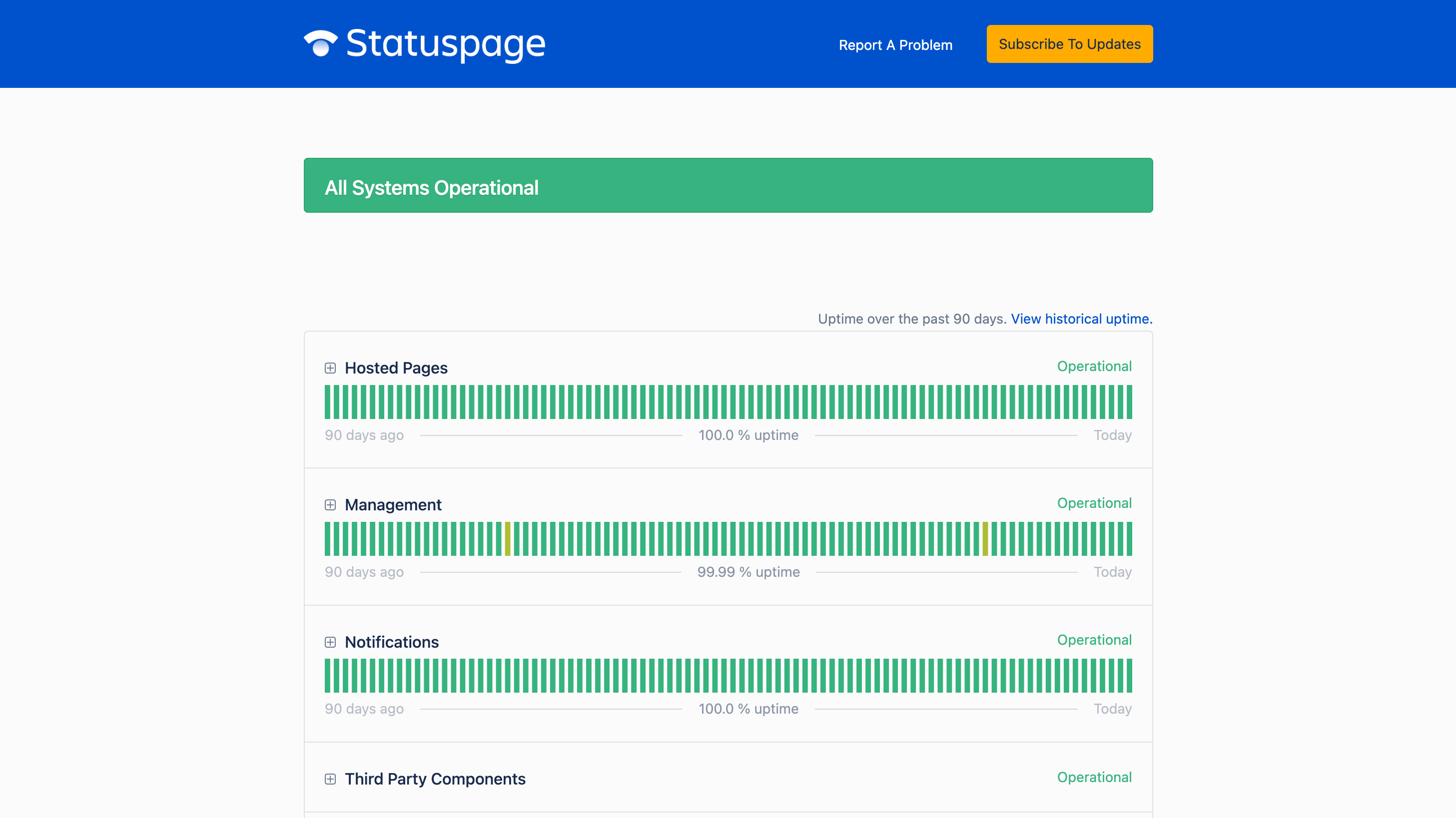 Status Page Tools - Atlassian Statuspage - statusway