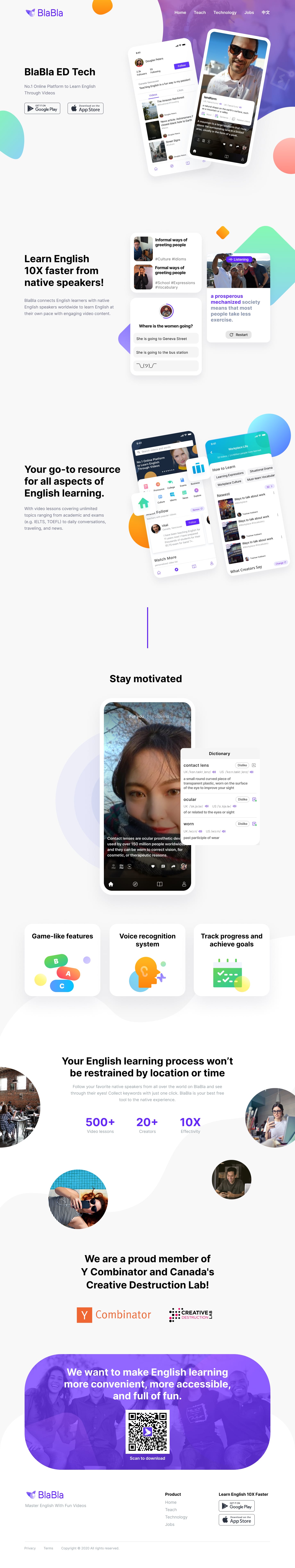 Language Learning Platform