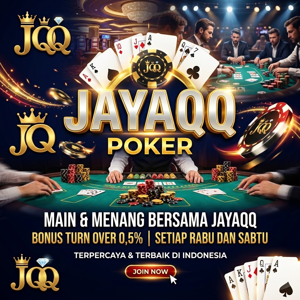 JayaQQ - Platform Texas Hold'em Poker & Domino QQ Resmi