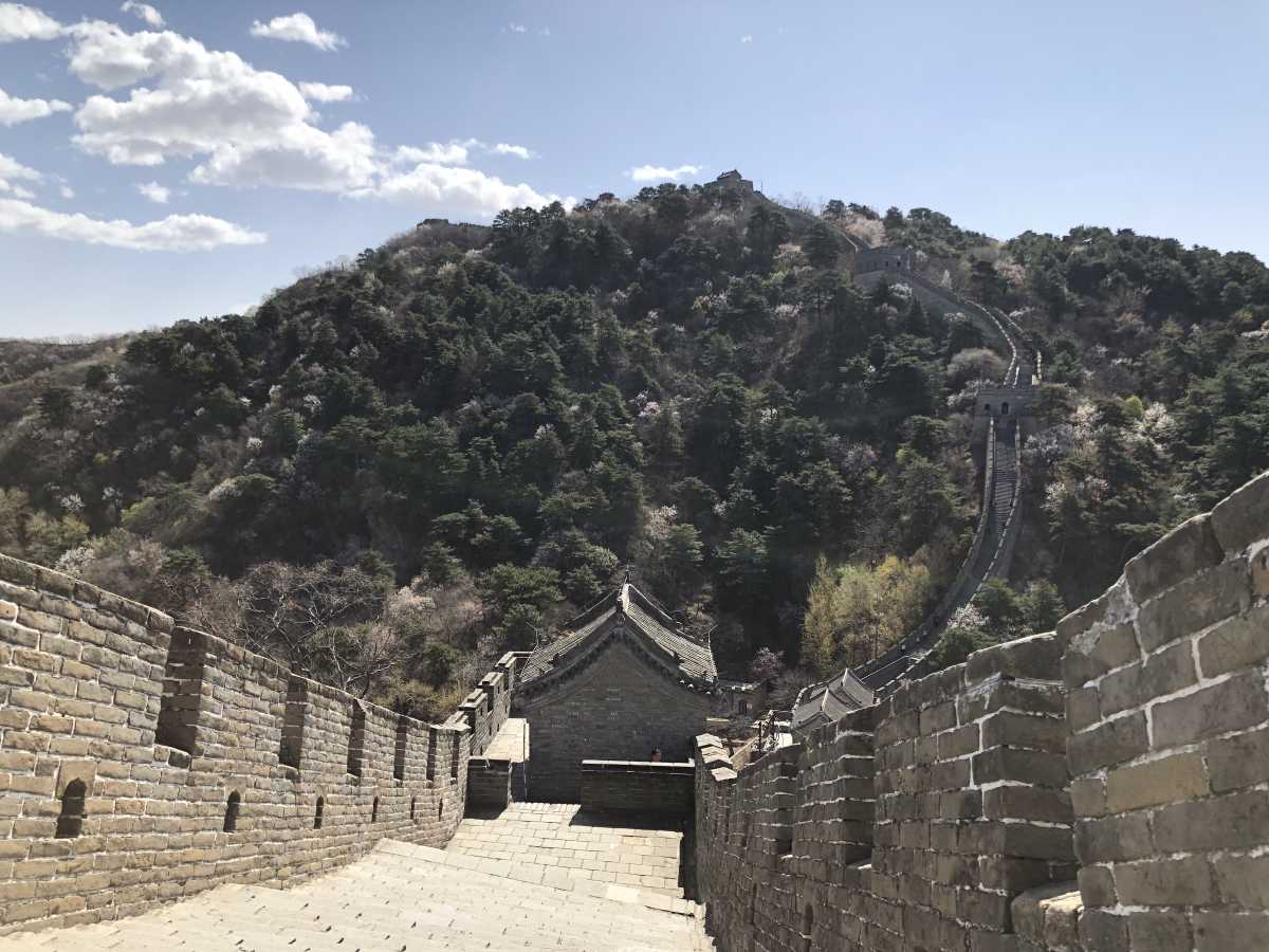 The Great Wall looking quiet The Great Wall looking quiet