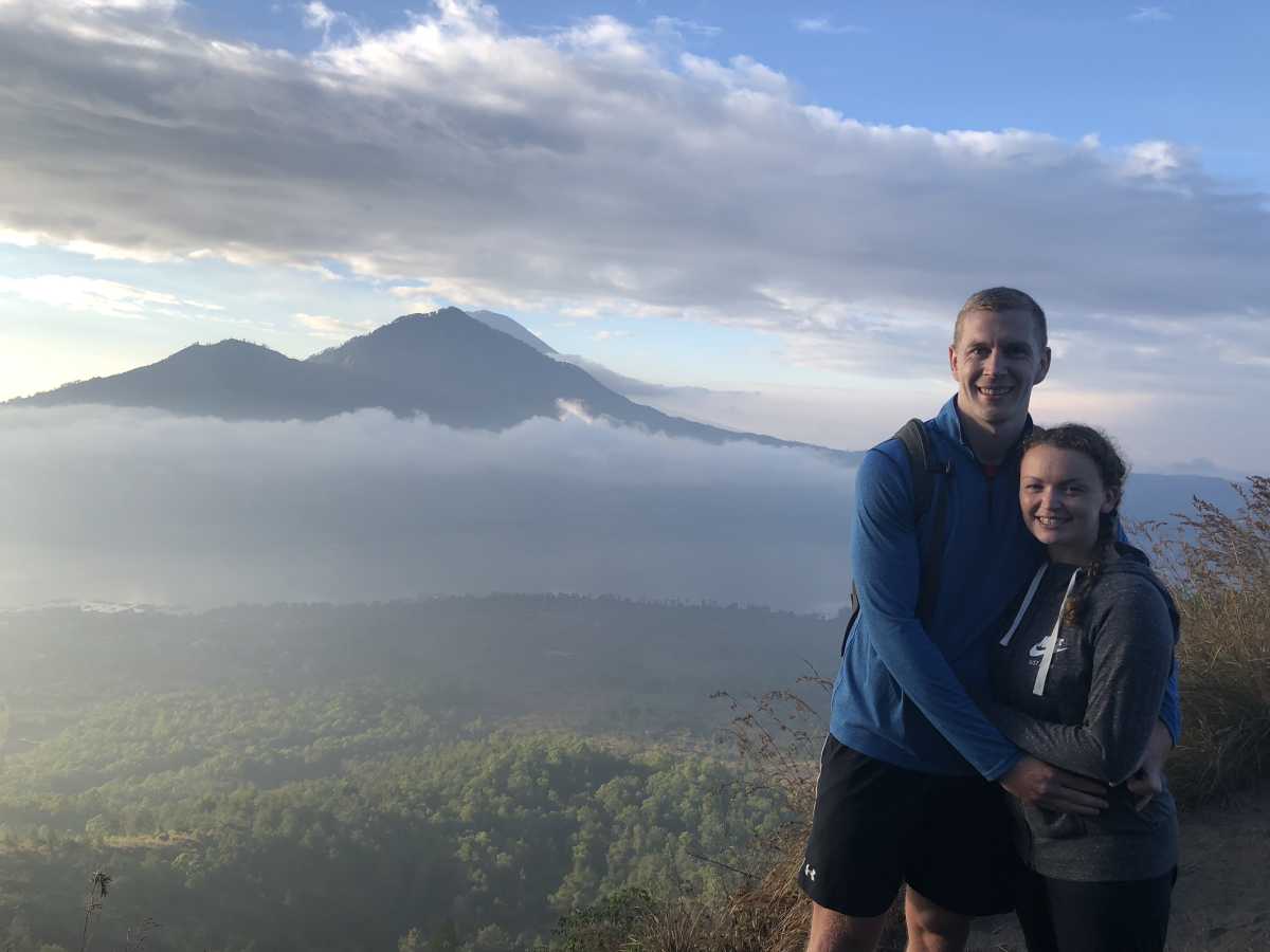 Mount Batur sunrise trek views Mount Batur sunrise trek views