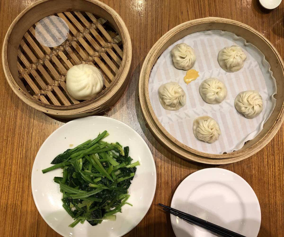 Food at Din Tai Fung Food at Din Tai Fung