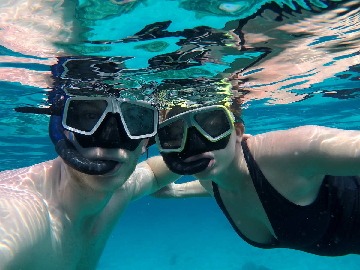 Snorkelling near Koh Rok Snorkelling near Koh Rok