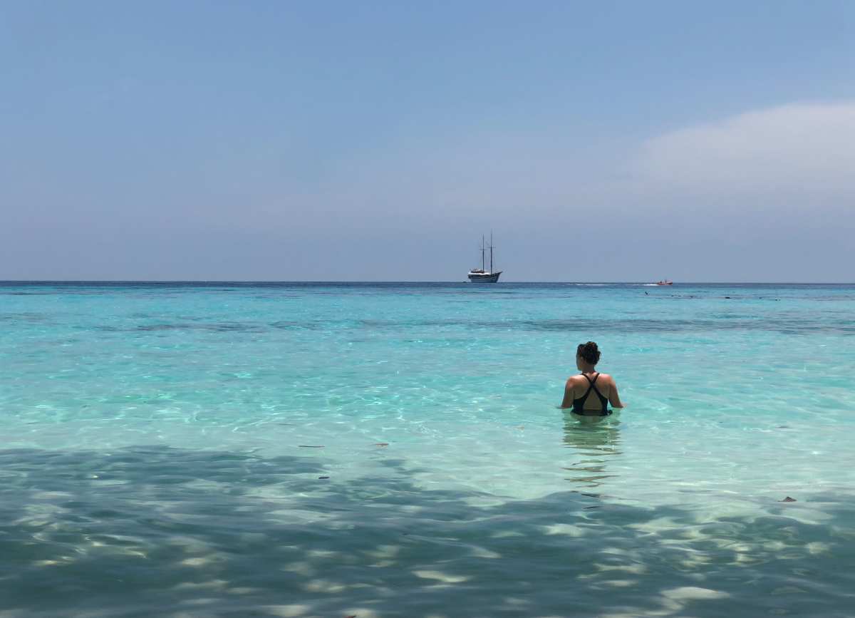 Crystal clear at Koh Rok Crystal clear at Koh Rok