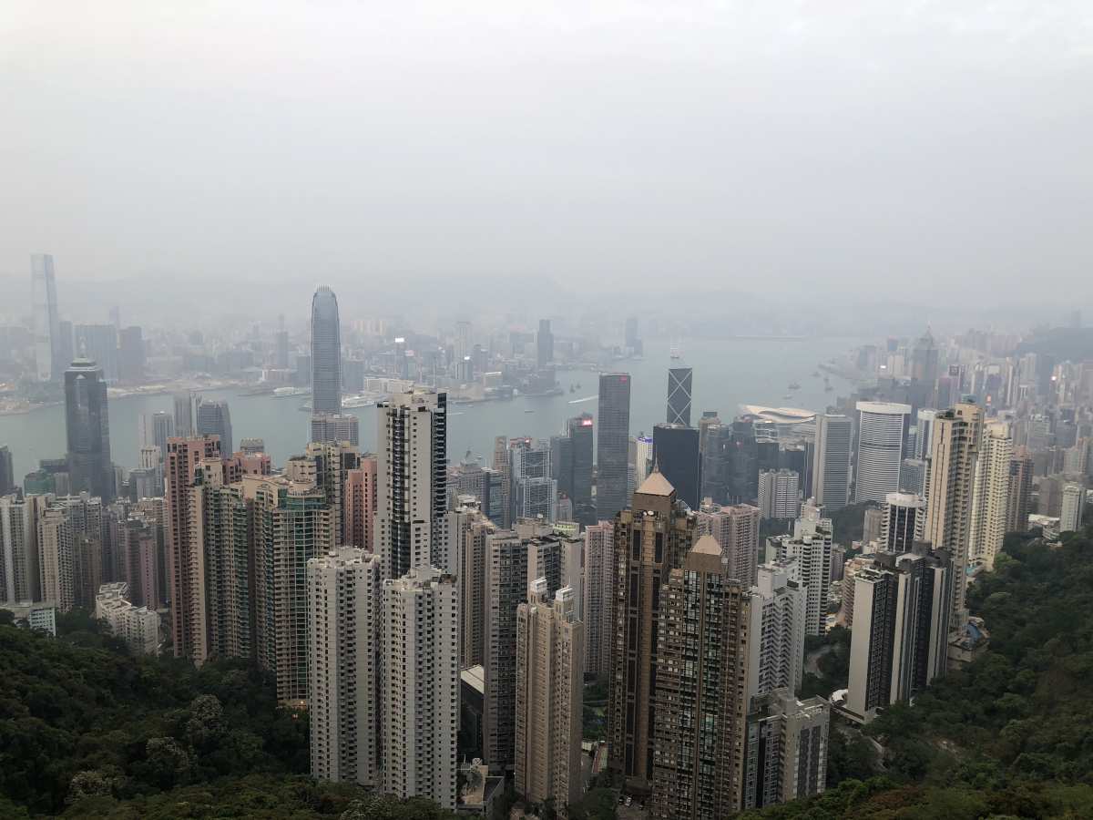Hong Kong from The Peak Hong Kong from The Peak
