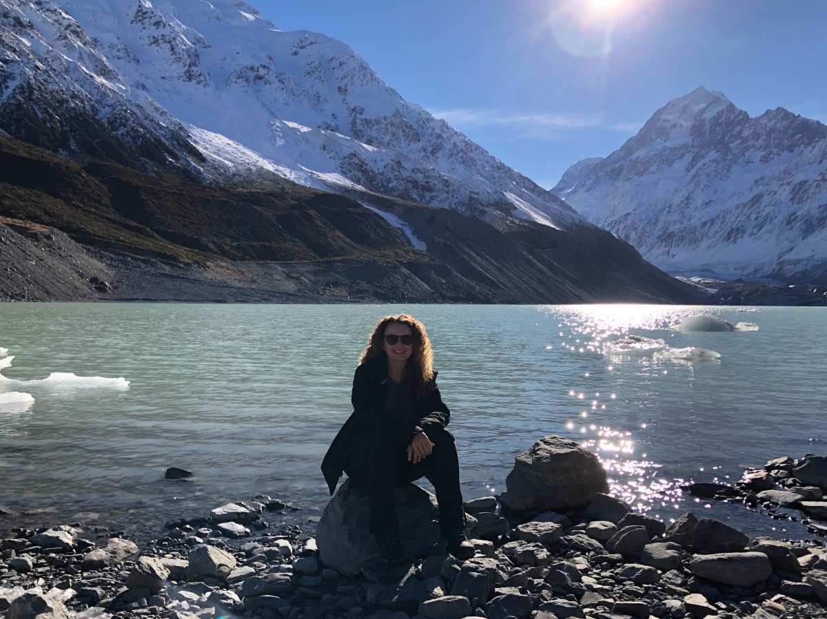 Hooker Lake in the sunshine Hooker Lake in the sunshine