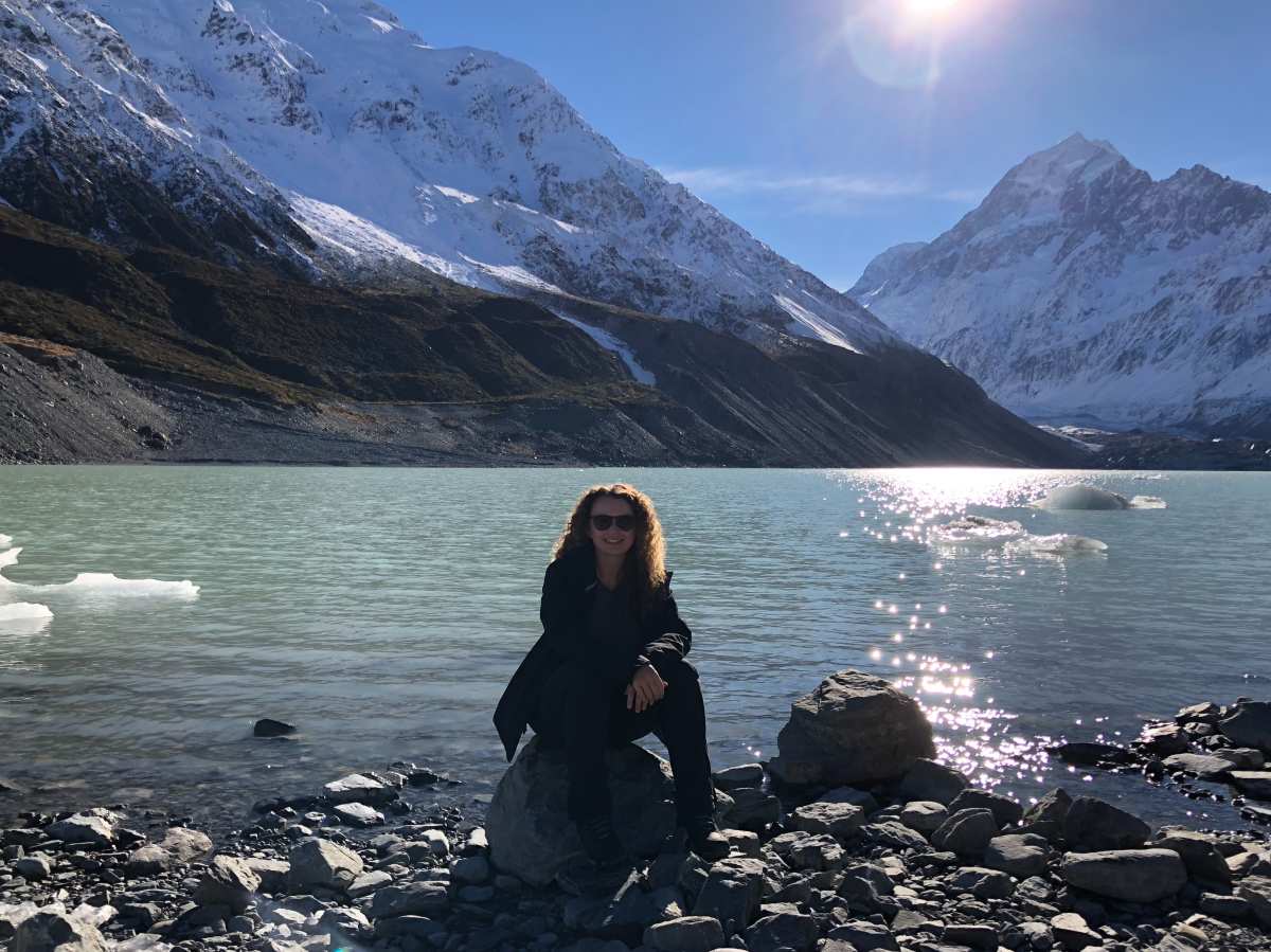 Hooker Lake in the sunshine