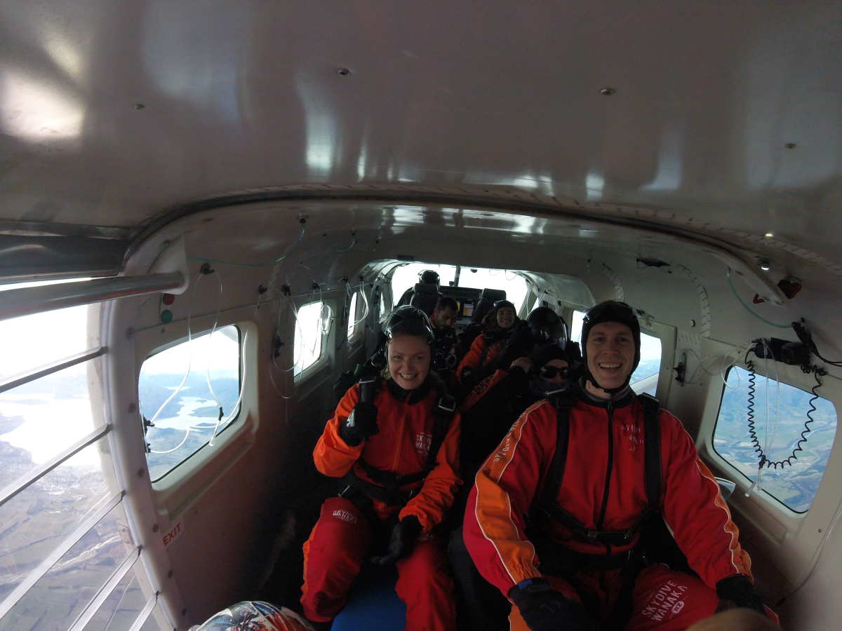 In the plane In the plane