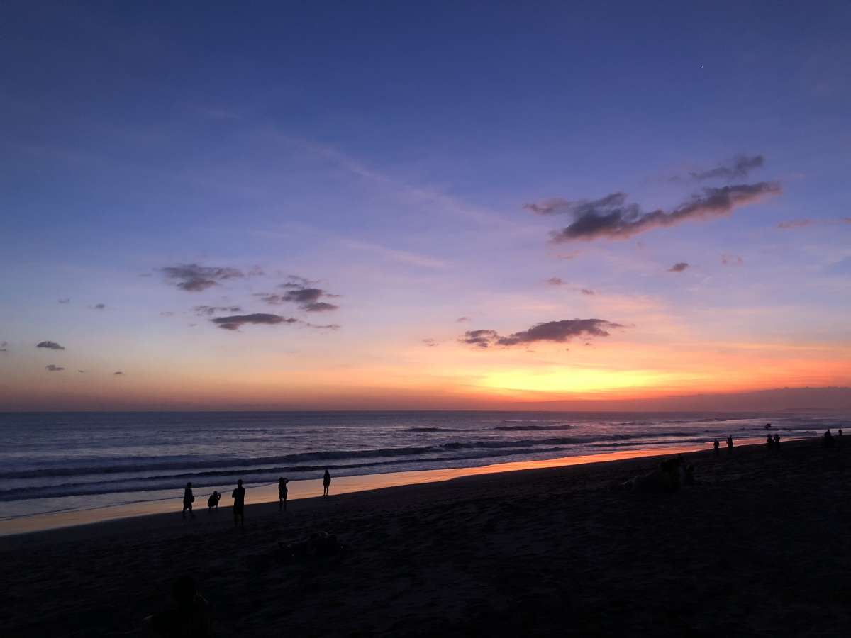 A typical Bali sunset