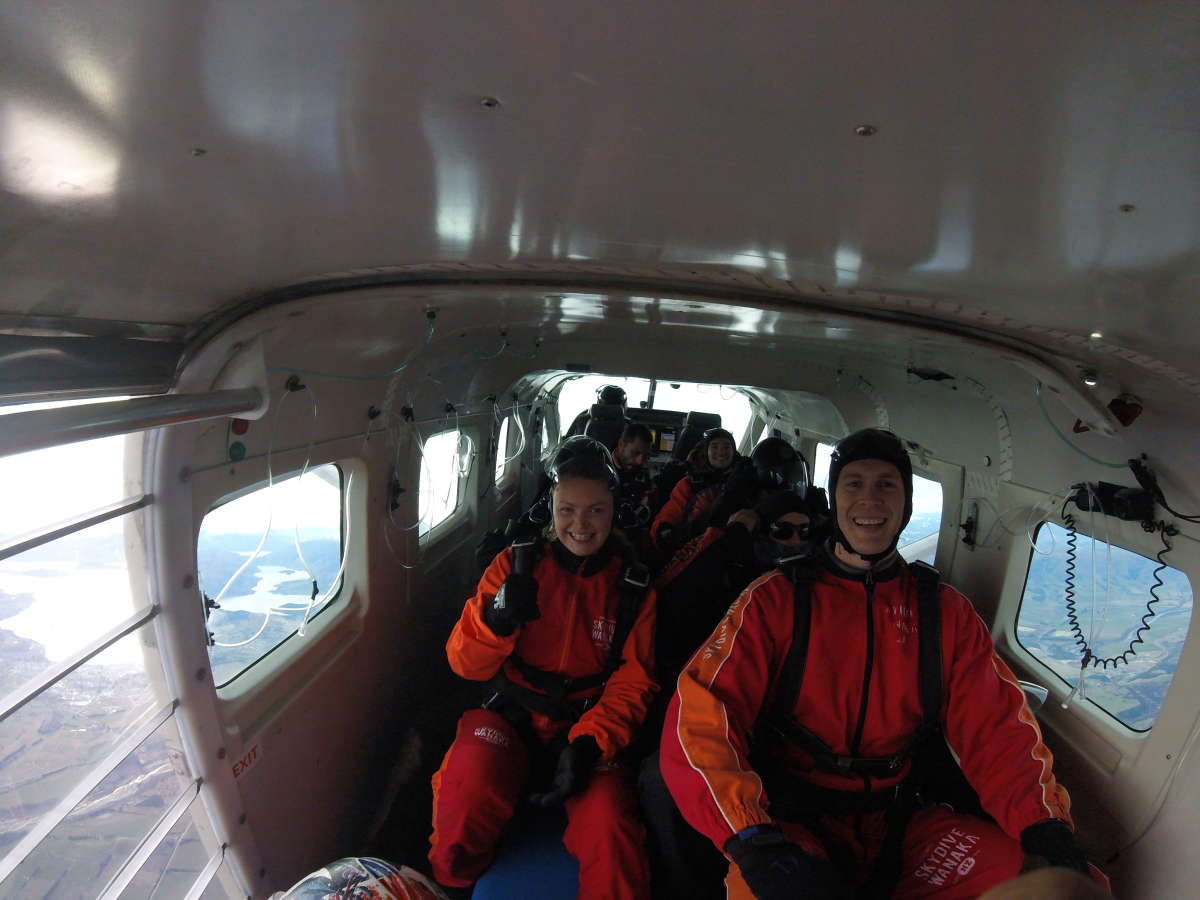 In the plane In the plane
