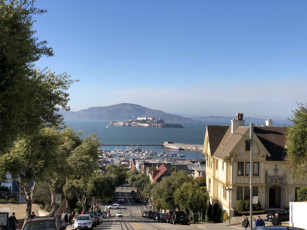 View of Alcatraz Island