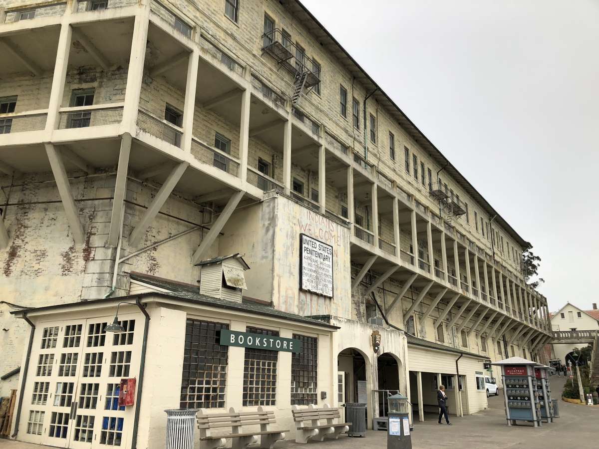 The bookstore on Alcatraz