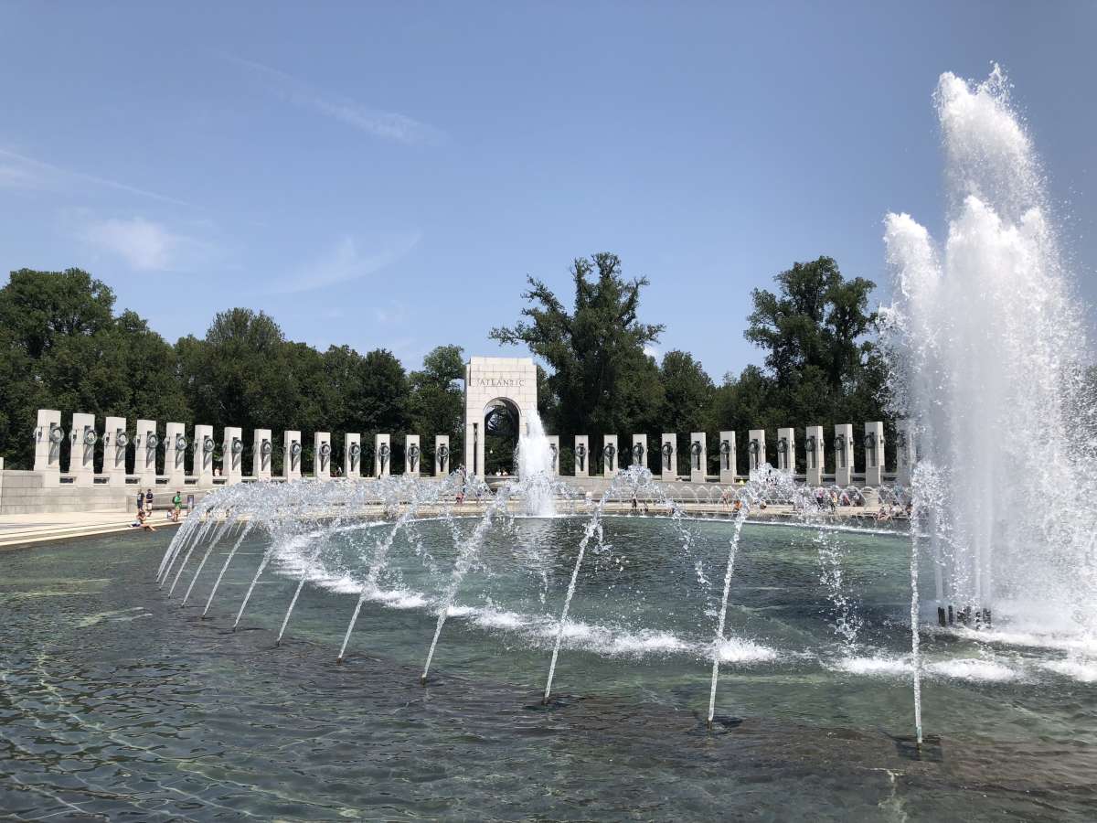 WWII Memorial Fountain