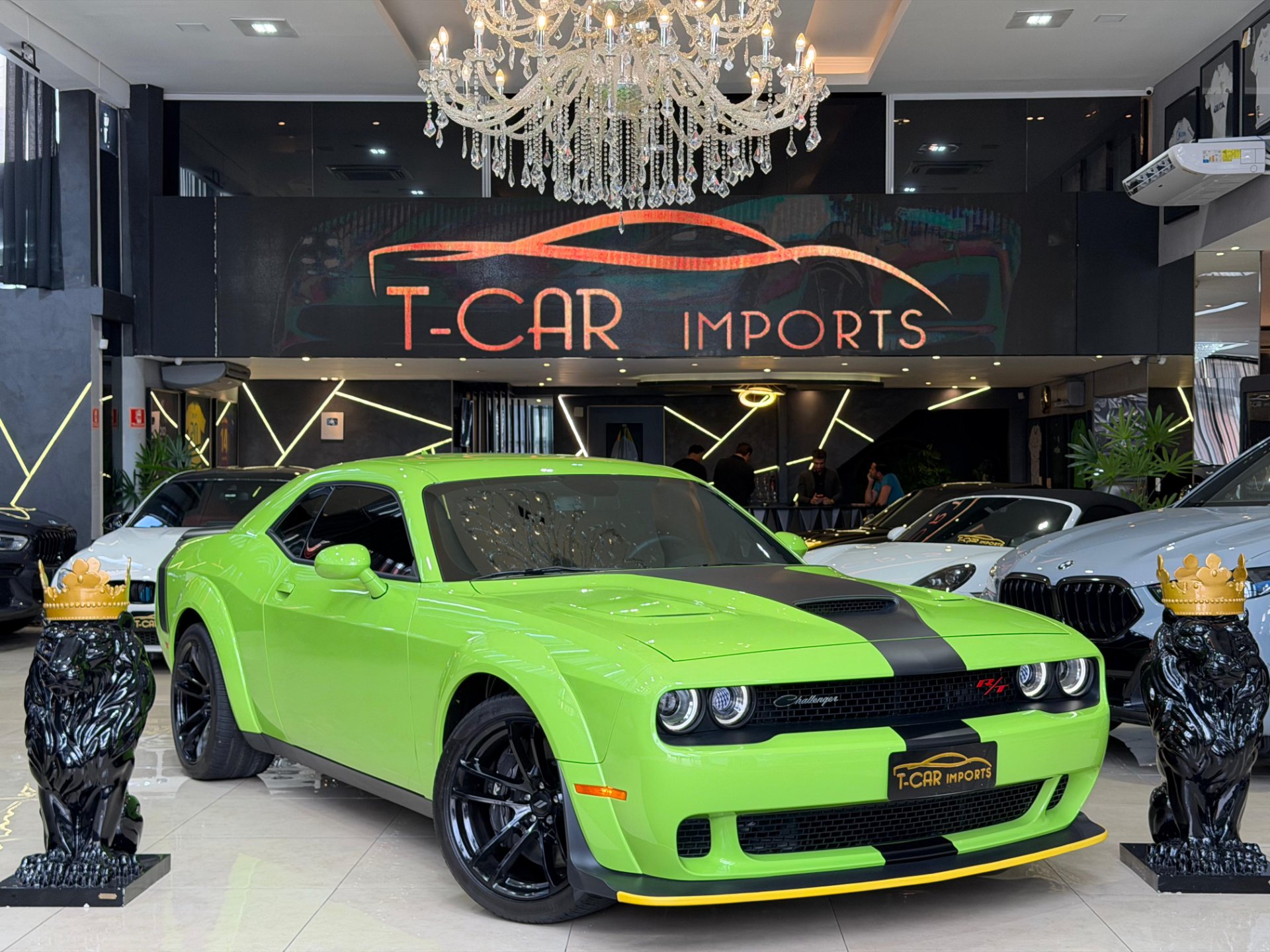 DODGE CHALLENGER 6.4 V8 HEMI GASOLINA R/T SCAT PACK WIDEBODY TORQUEFLITE