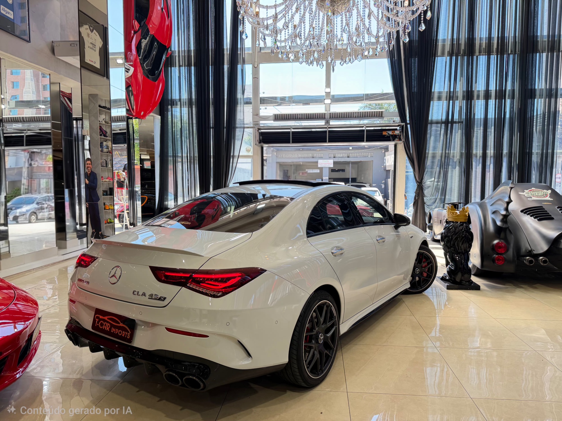 Mercedes-Benz CLA-45 S AMG 4MATIC CGI 2.0 TB Aut. - Miniatura 4