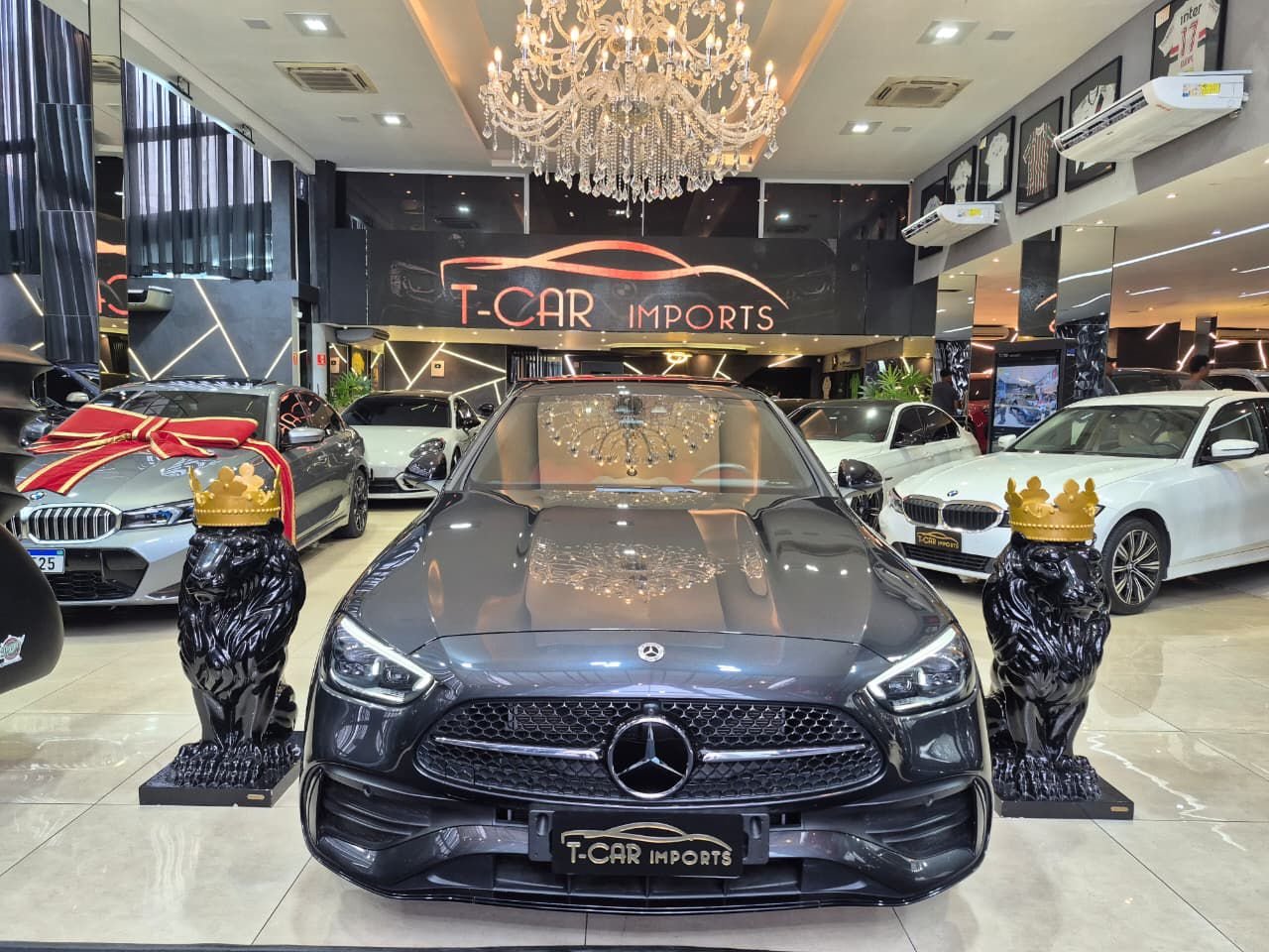Mercedes-Benz C-300 AMG Line 2.0 TB Aut. (Híbrido) - Miniatura 2