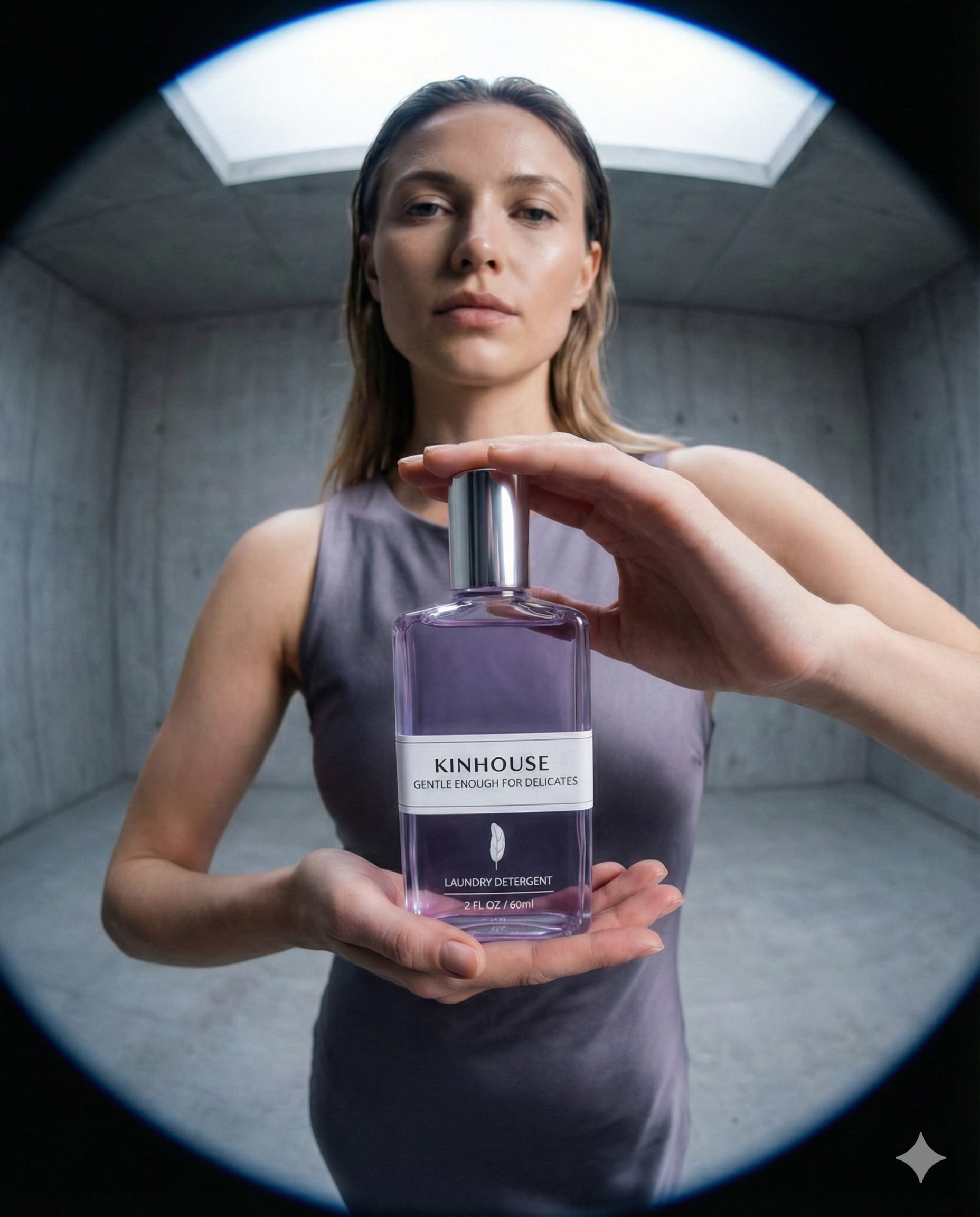 Laundry liquid being poured