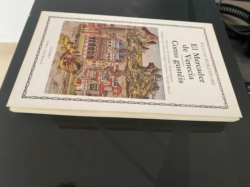 El Mercader de Venecia - Como Gusteis - William Shakespeare - detalle 3 - libro usado