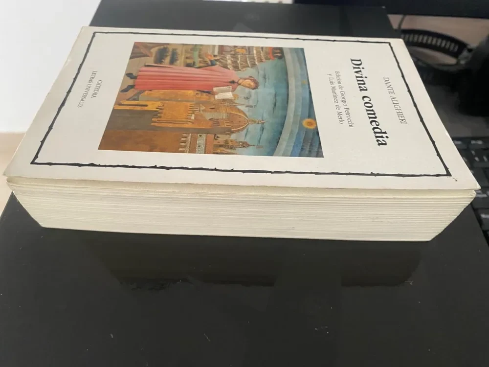 Divina comedia - Dante Alighier - detalle 3 - libro usado