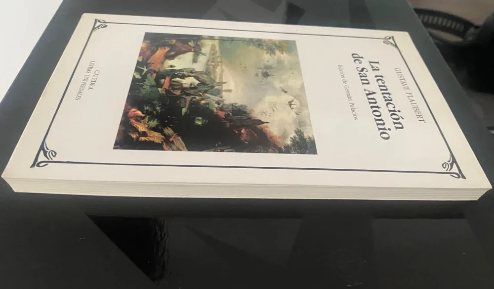 La tentación de San Antonio - Gustave Flaubert - detalle 3 - libro usado