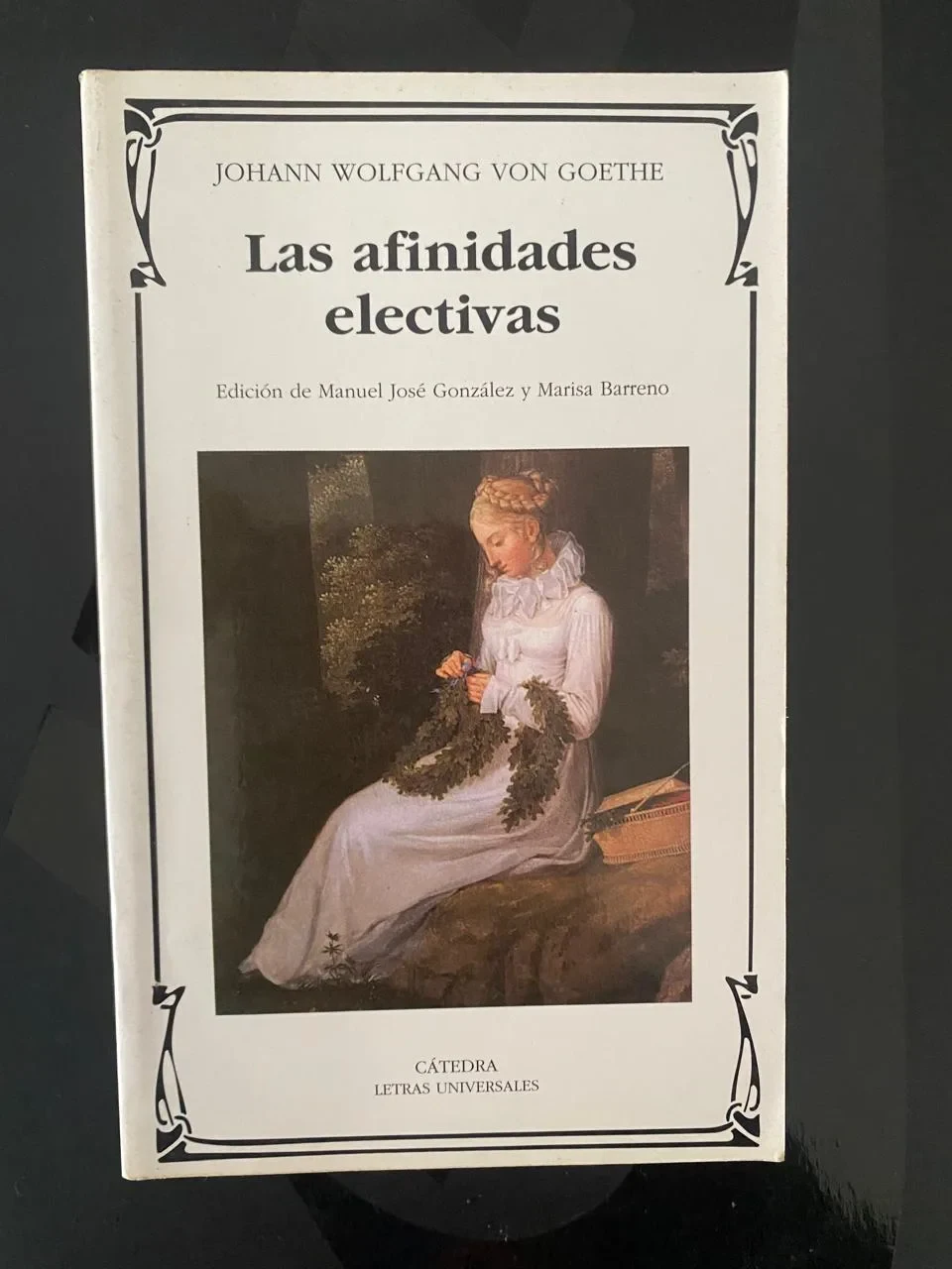 Portada de Las afinidades electivas