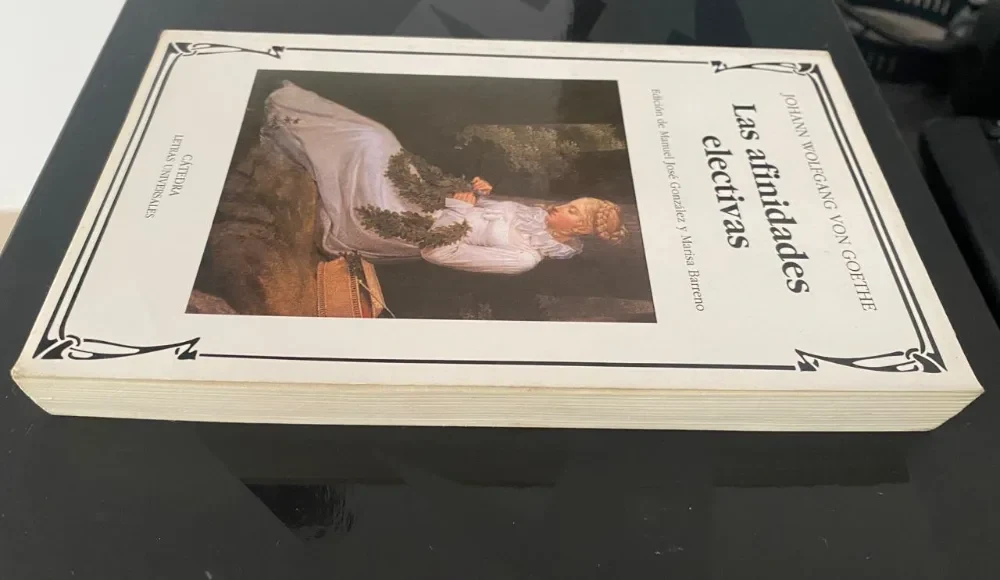 Las afinidades electivas - Johann Wolfgang von Goethe - detalle 3 - libro usado