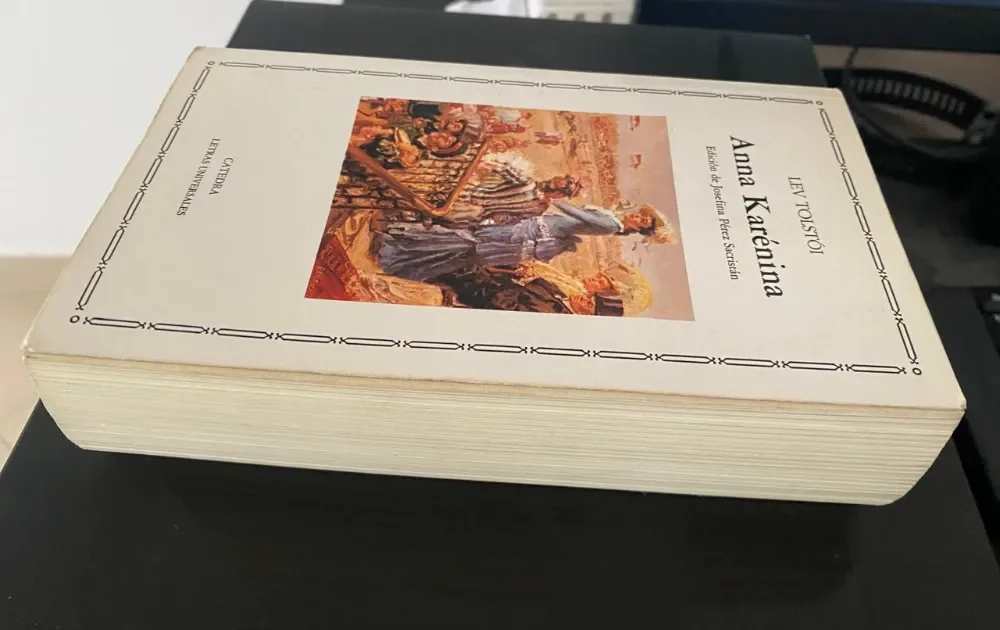 Anna Karénina - Lev Nikolaevich Tolstói - detalle 3 - libro usado