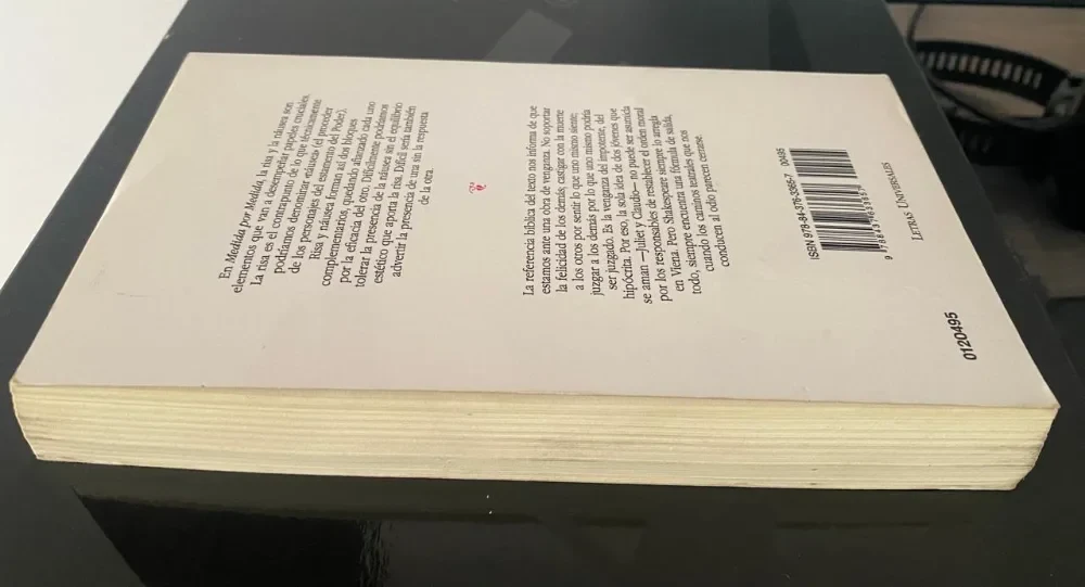 Medyda, Por Medida - William Shakespeare - detalle 3 - libro usado