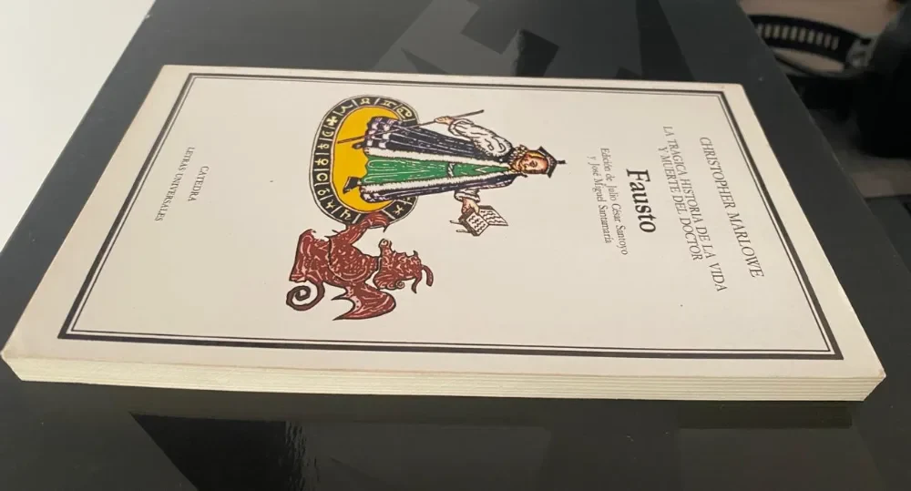 Fausto - Christopher Marlowe - detalle 3 - libro usado