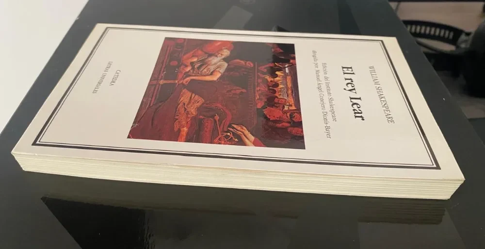 El rey Lear - William Shakespeare - detalle 3 - libro usado