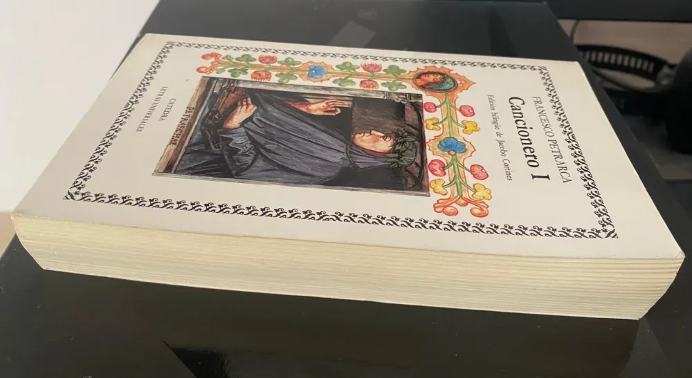 Cancionero, I - Francesco Petrarca - detalle 3 - libro usado