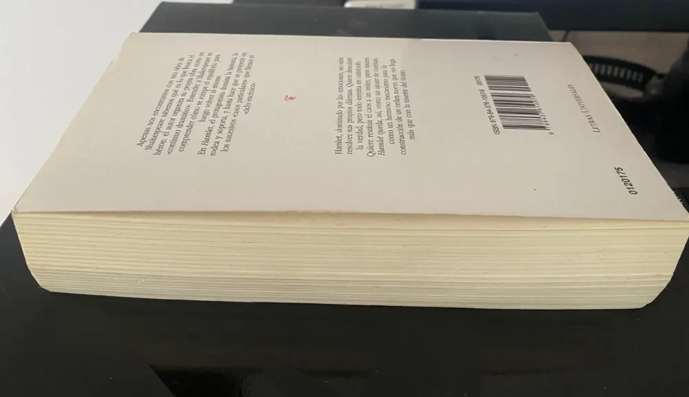 Hamlet - William Shakespeare - detalle 2 - libro usado