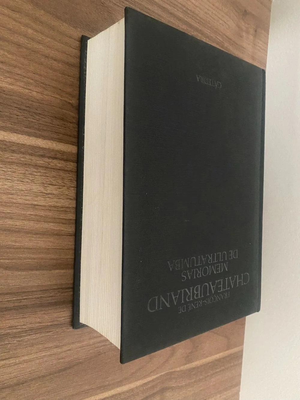 Memorias de ultratumba - François René de Chateaubriand - detalle 3 - libro usado