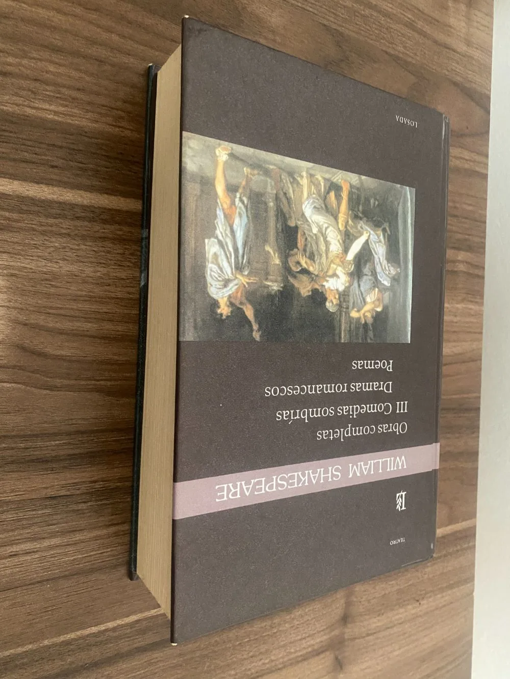 Shakespeare. Obras completas III - William Shakespeare - detalle 3 - libro usado