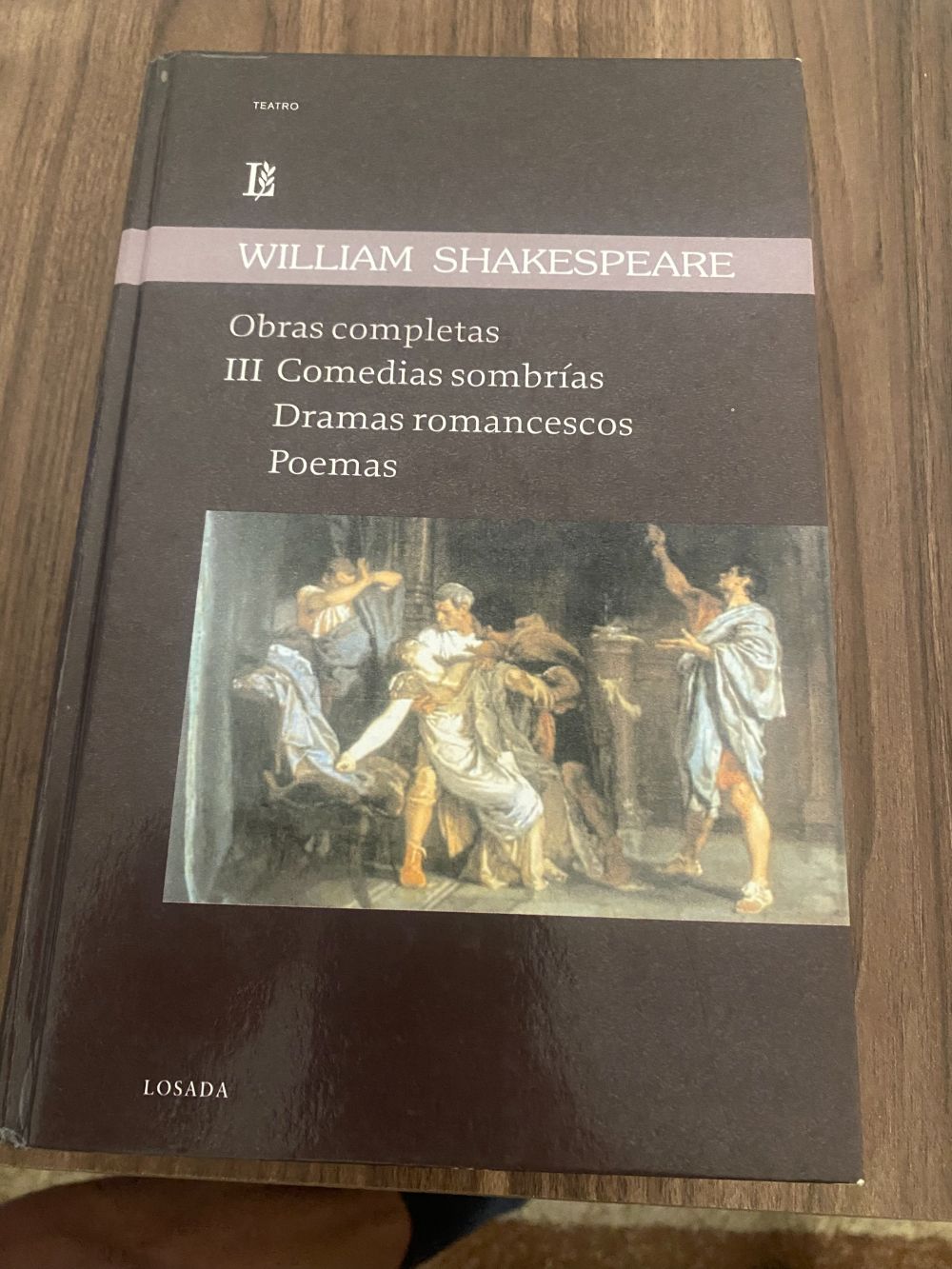 Portada de SHAKESPEARE. OBRAS COMPLETAS III