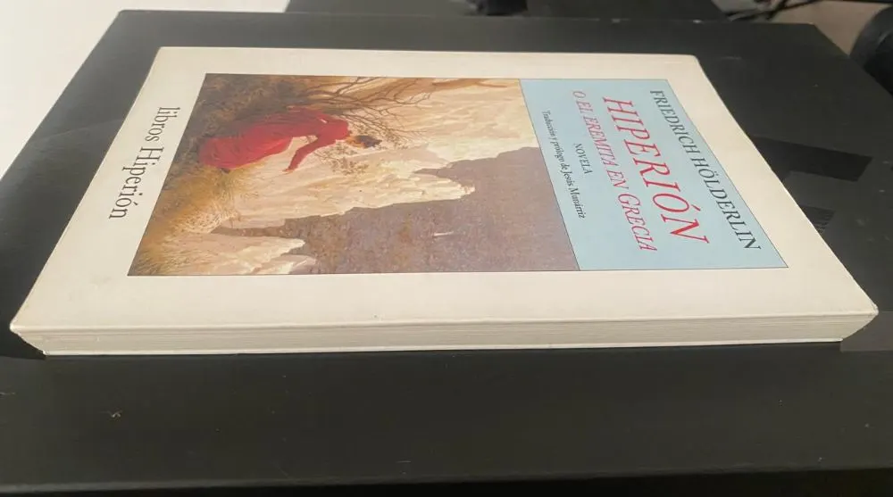 Hiperión o el eremita en Grecia  - Friedrich Holderlin - detalle 3 - libro usado