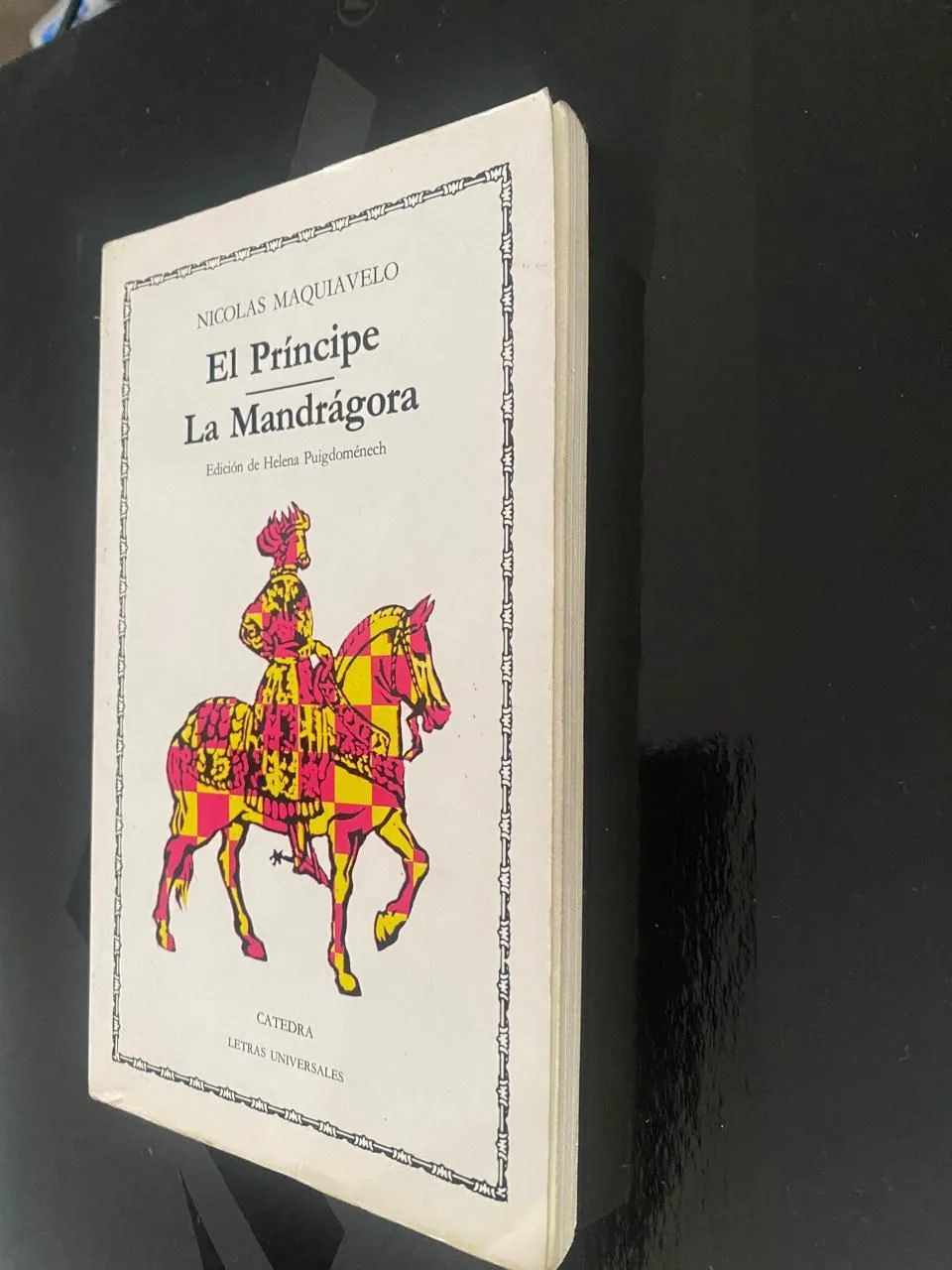 El Principe / La Mandrágora - Nicolas Maquiavelo - detalle 4 - libro usado