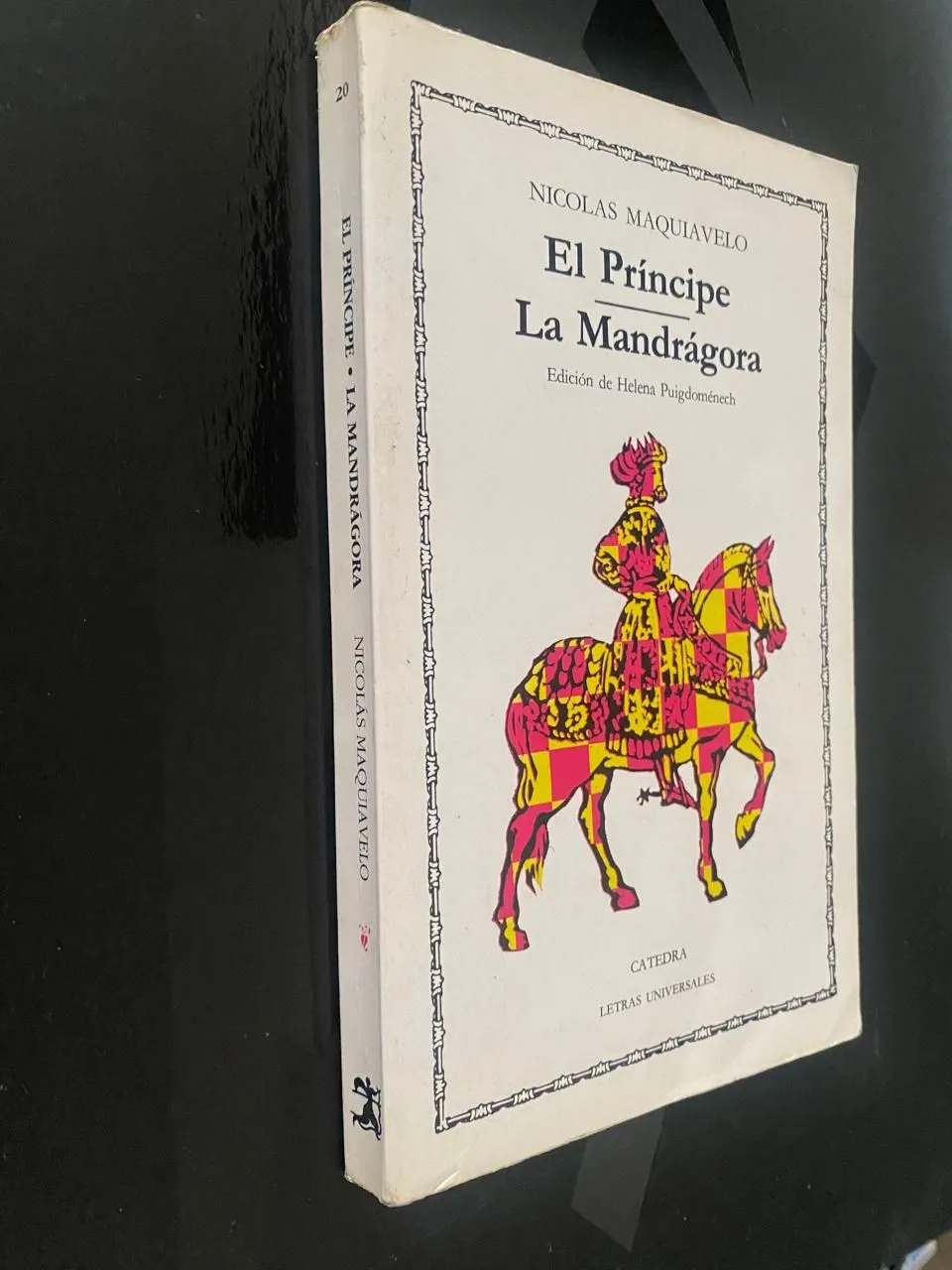 El Principe / La Mandrágora - Nicolas Maquiavelo - detalle 3 - libro usado
