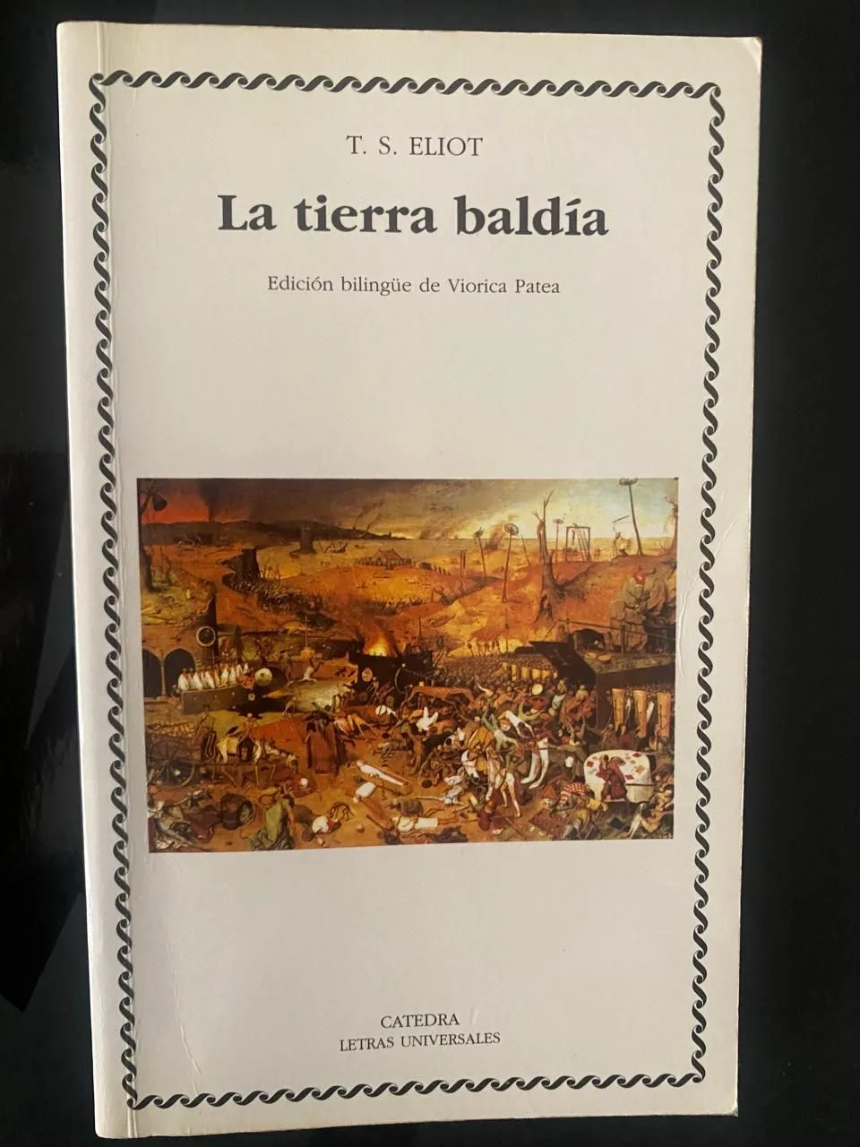 La tierra baldía - Thomas Stearns Eliot - libro usado