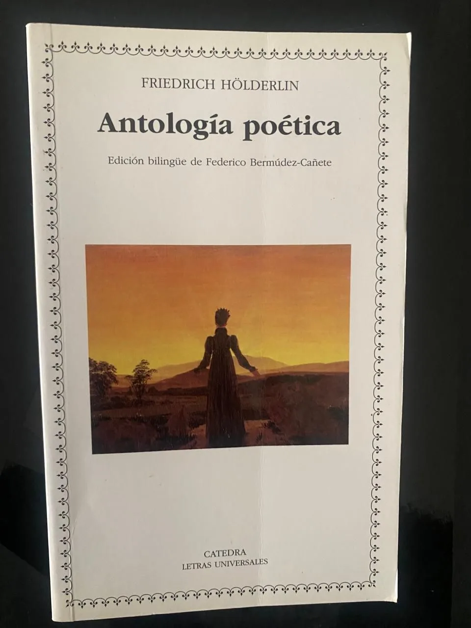 Antología poética - Friedrich Hölderlin - libro usado