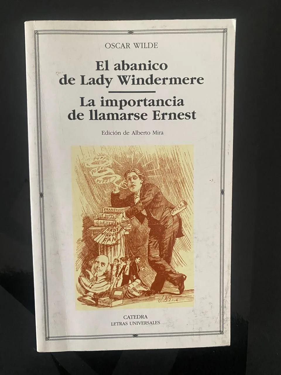 El Abanico De Lady Windermere - Oscar Wilde - libro usado